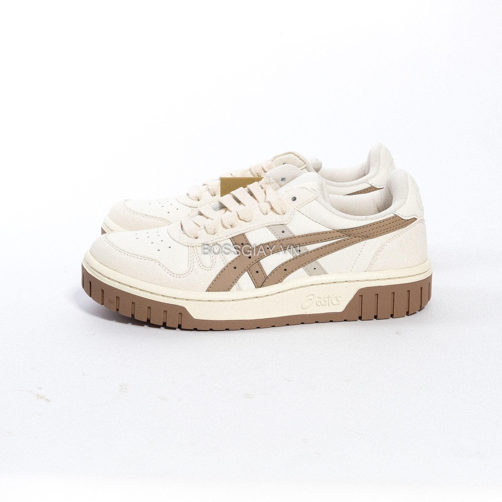  Asics Court MZ Retro Casual White Brown 1203A127-105 