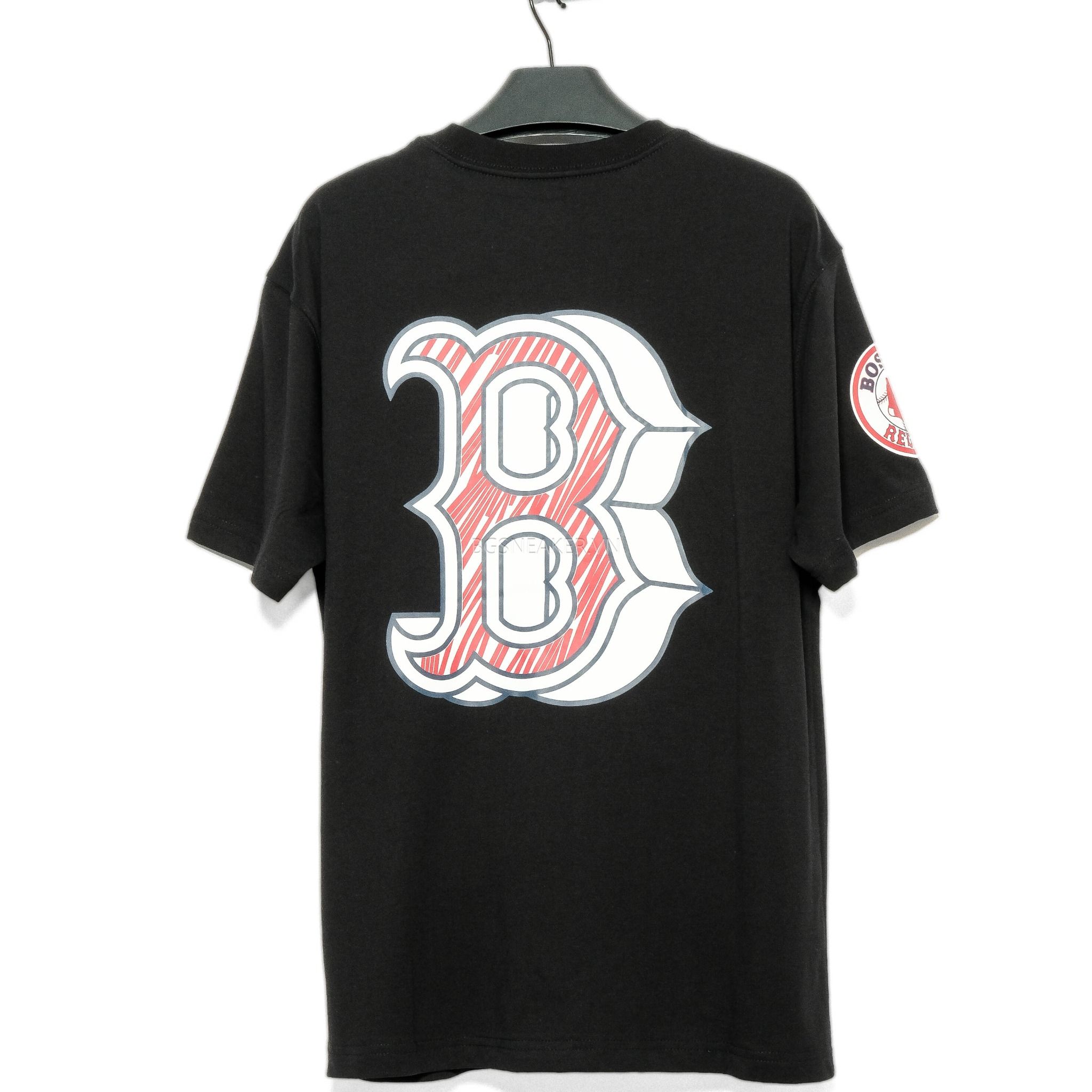  Áo Thun New Era  Boston Red Sox Black Logo Paint 14785688 