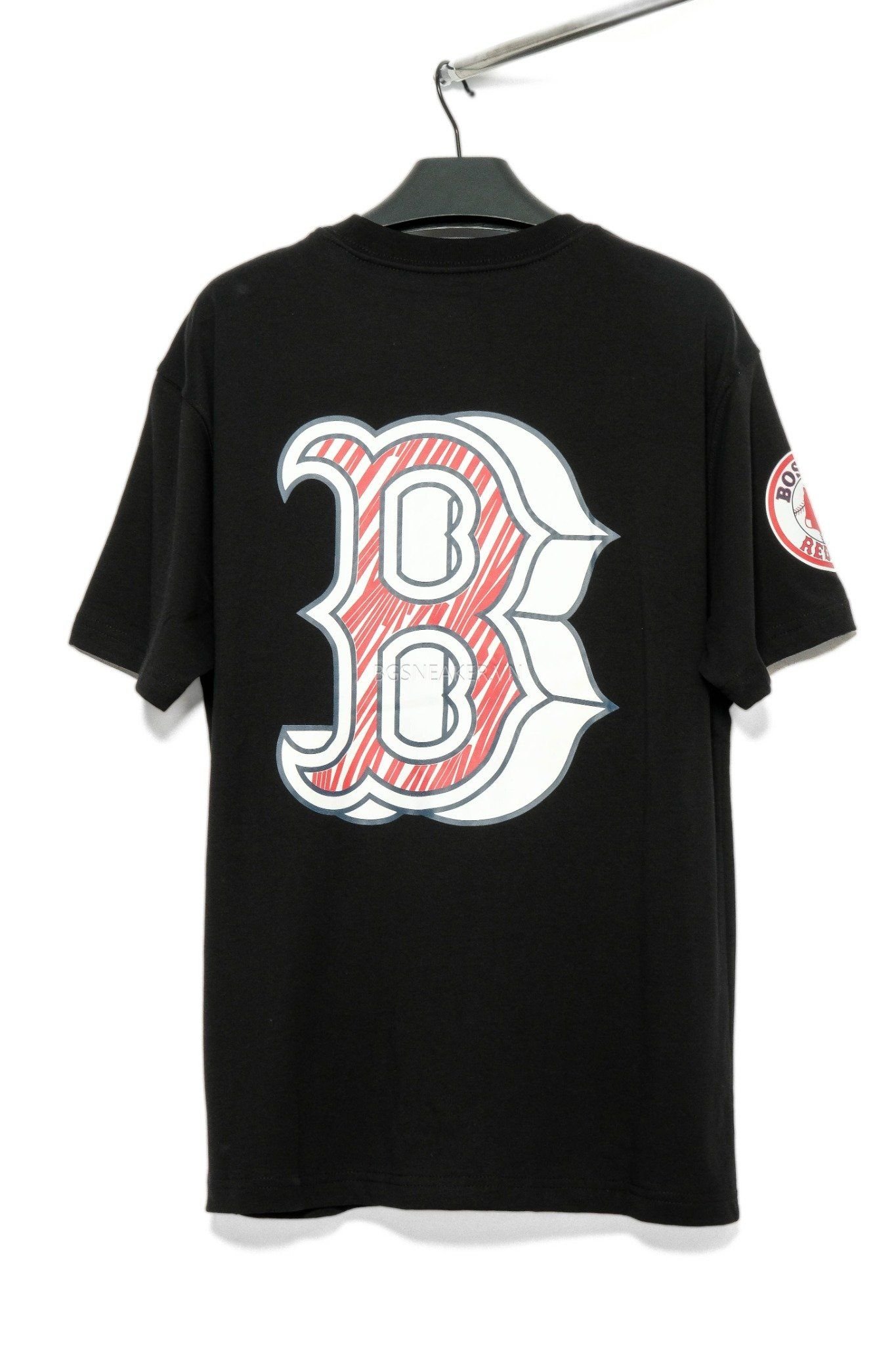 Áo Thun New Era  Boston Red Sox Black Logo Paint 14785688 