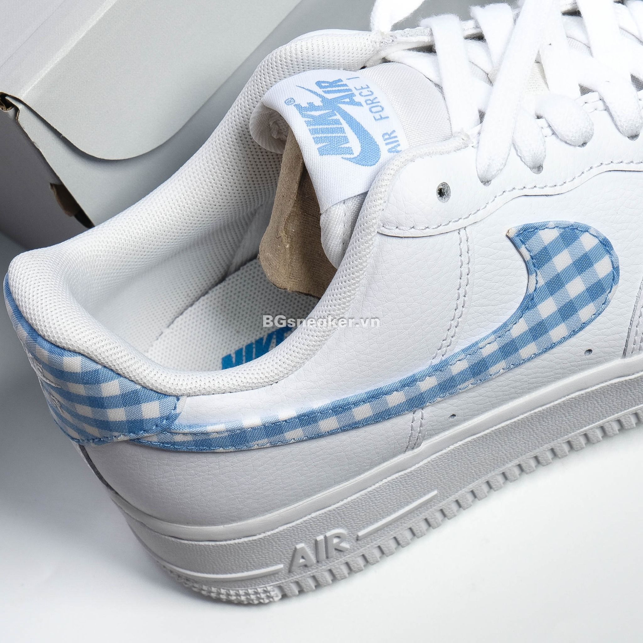 Gingham af1 online