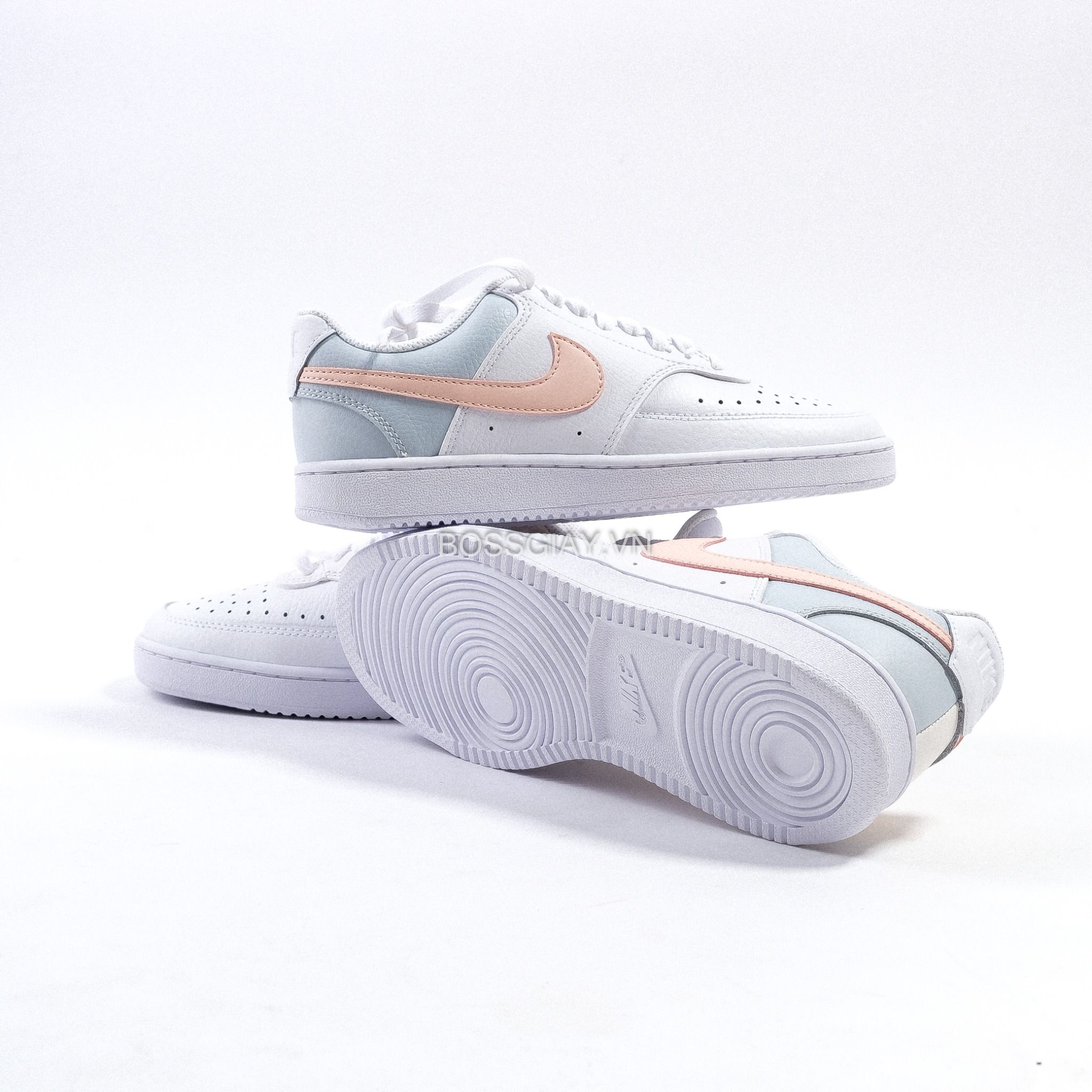  Nike Court Vision Mid White Washed Coral Aura CD5434-103 