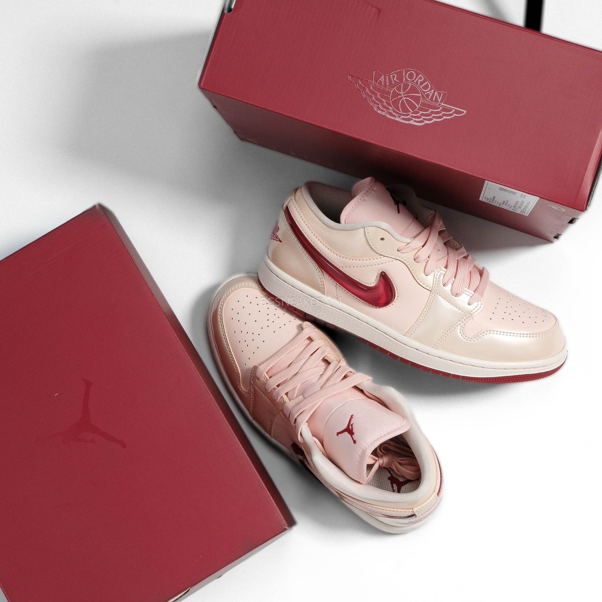  Giày Nike Air Jordan 1 Low Valentine’s Day (w) HF3174-600 