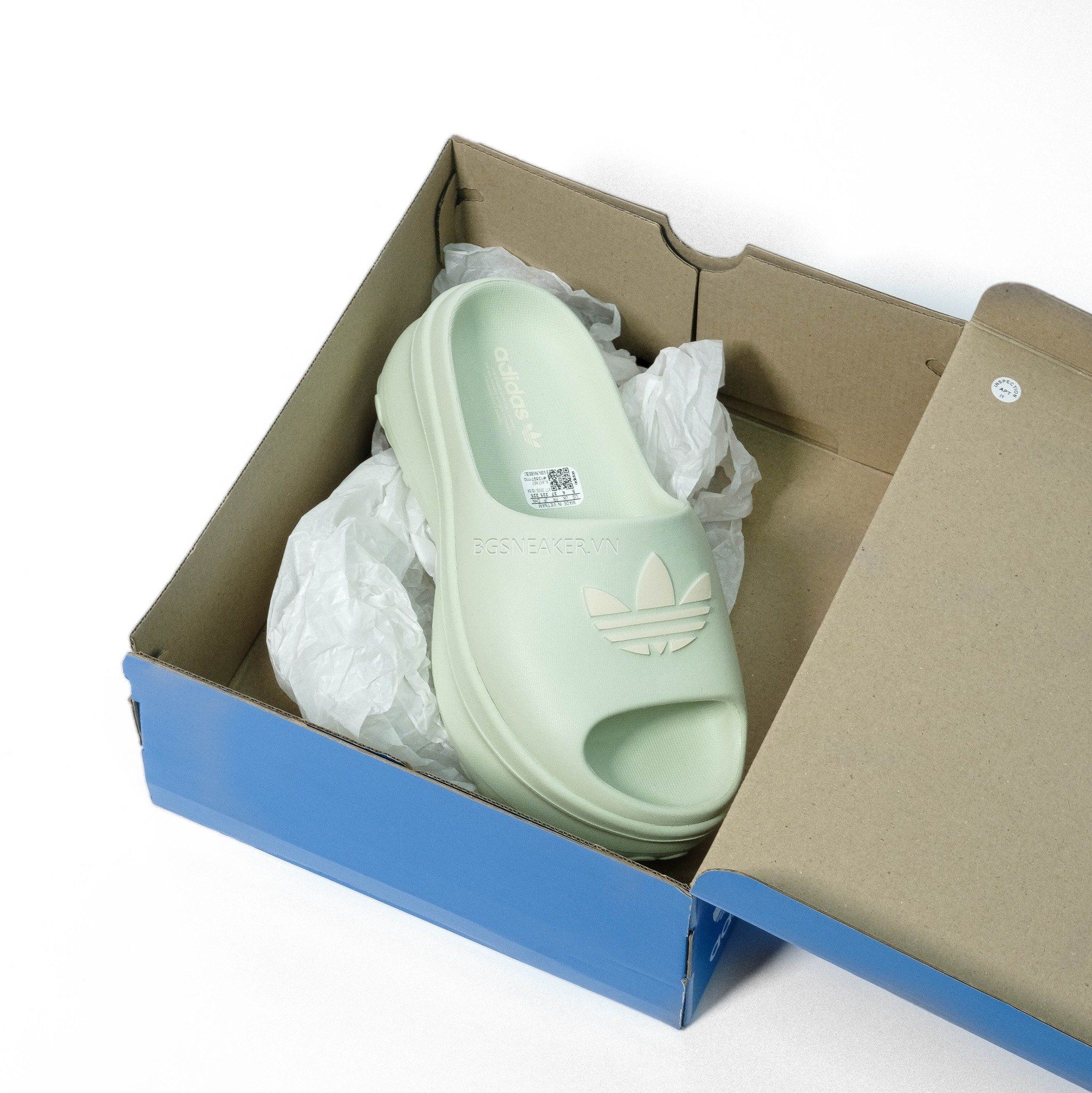  Dép Adidas adiFOM Stan Smith Slides Mint JH7467 