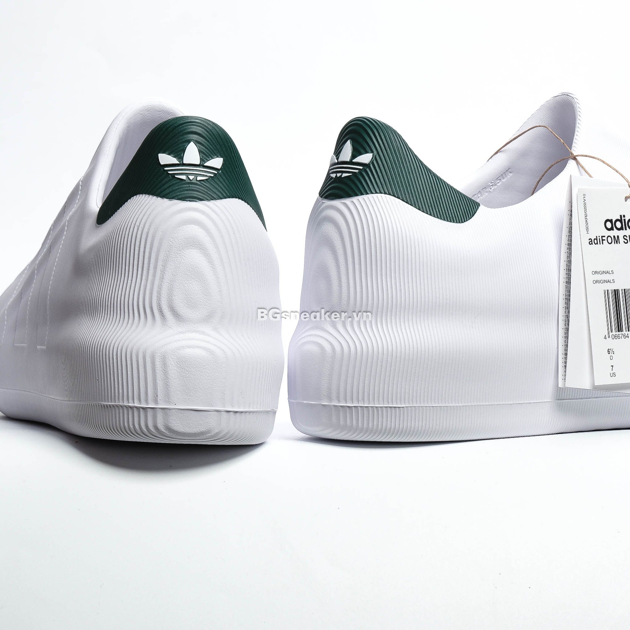  Giày ADIDAS SUPERSTAR ADIFOM WHITE GREEN IF6182 