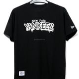 Áo thun New Era NEW YORK YANKEE BLACK WHITE 13789567 