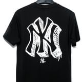  Áo thun New Era NEW YORK YANKEE BLACK WHITE 13789567 