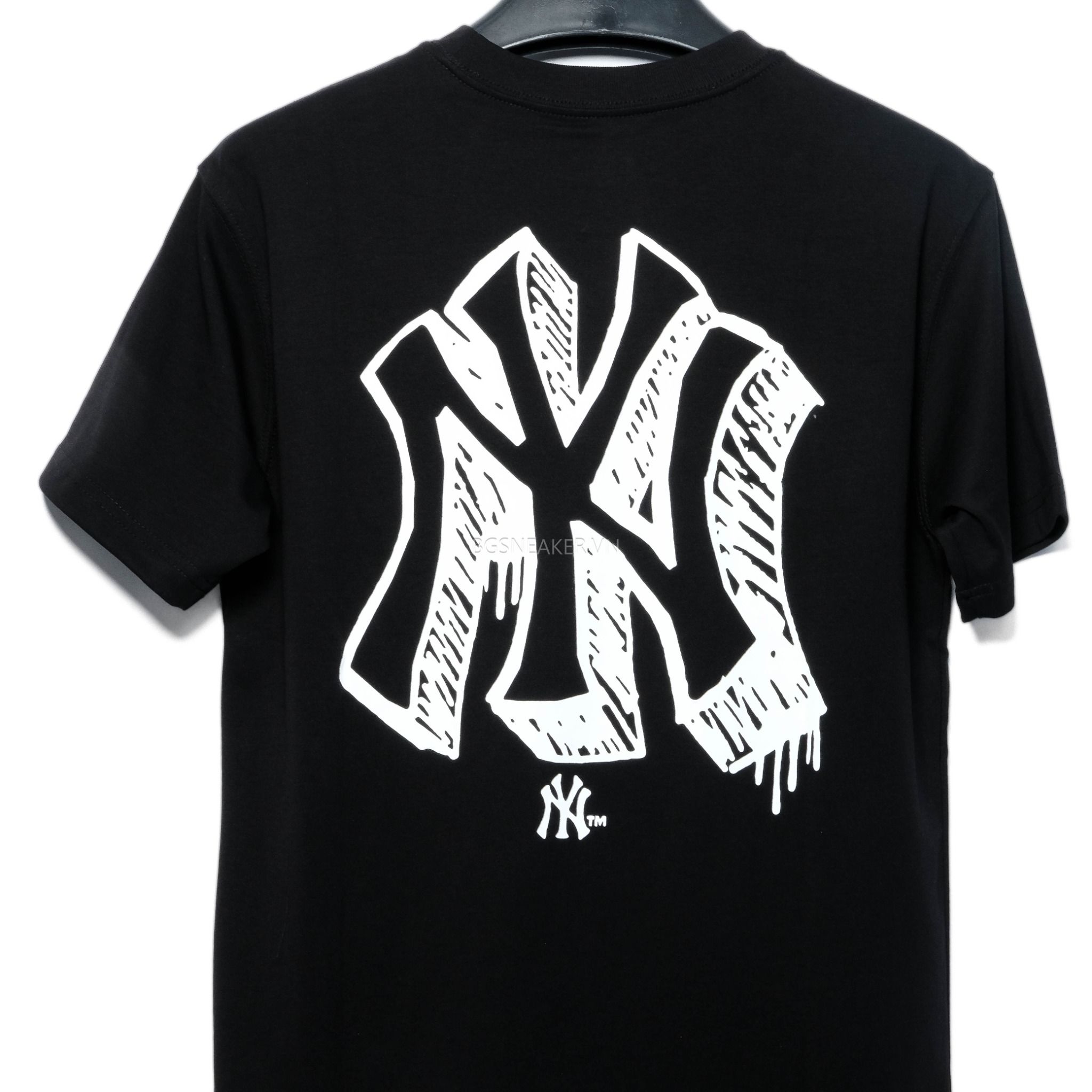  Áo thun New Era NEW YORK YANKEE BLACK WHITE 13789567 