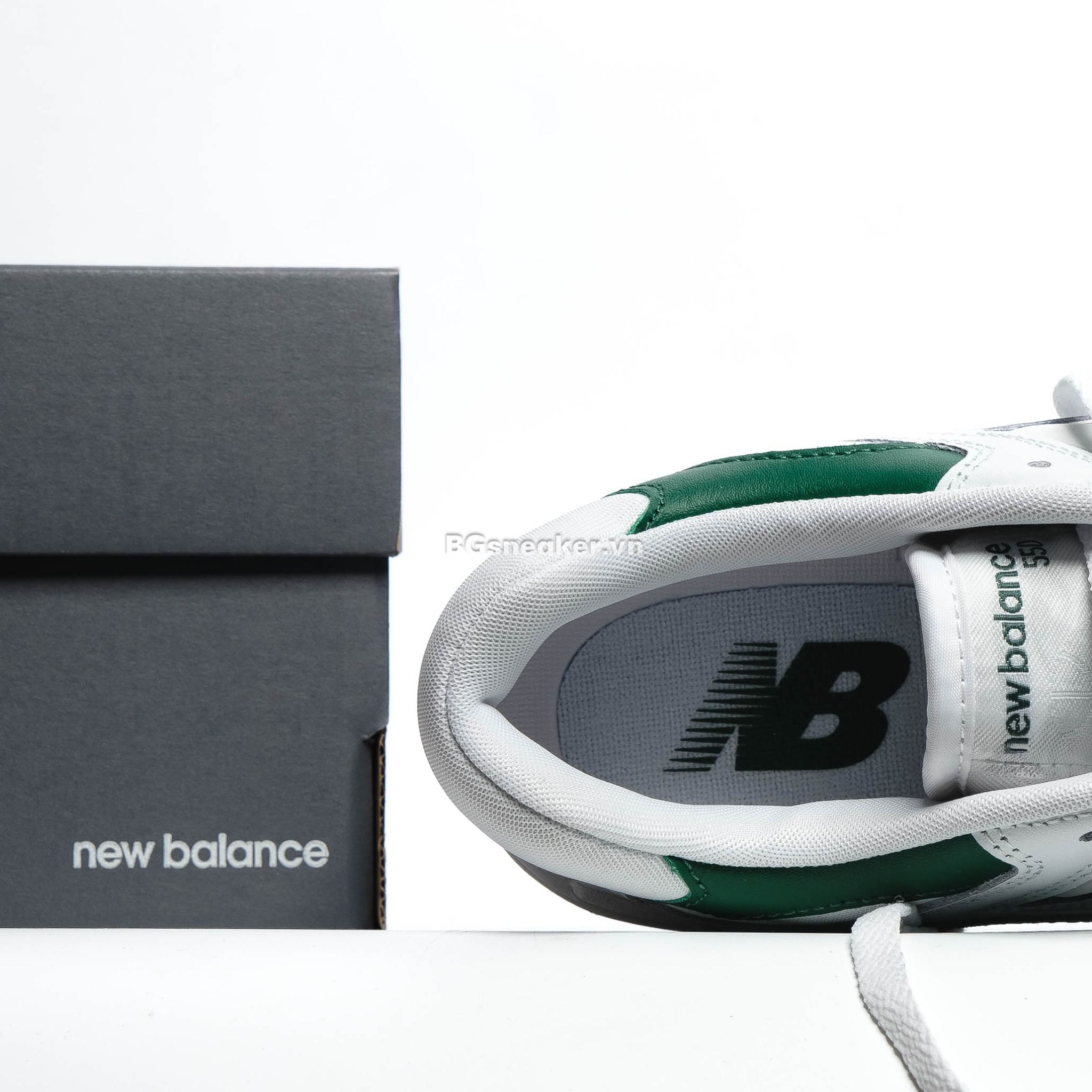  Giày New Balance 550 White Green Cream BB550SWB 