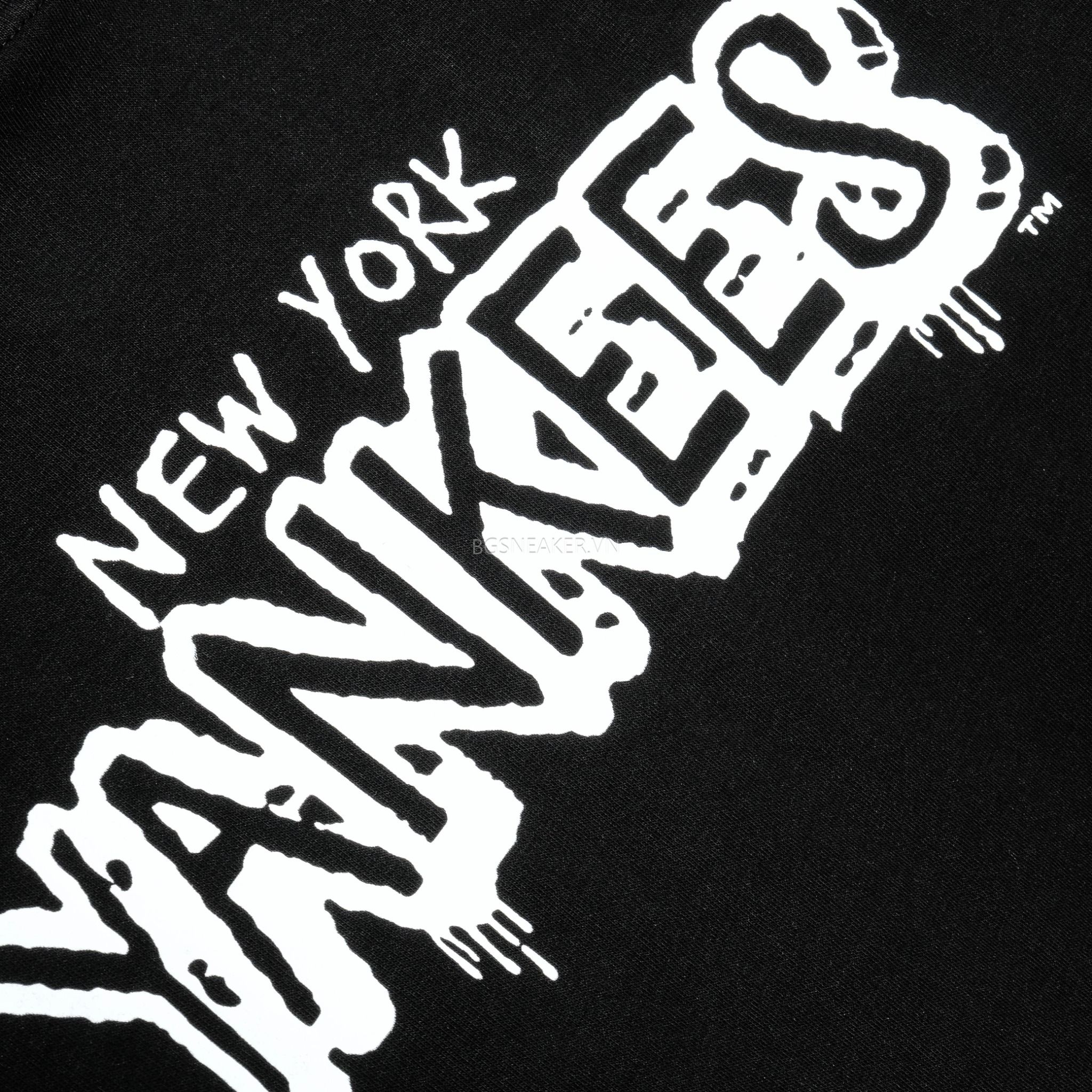  Áo thun New Era NEW YORK YANKEE BLACK WHITE 13789567 