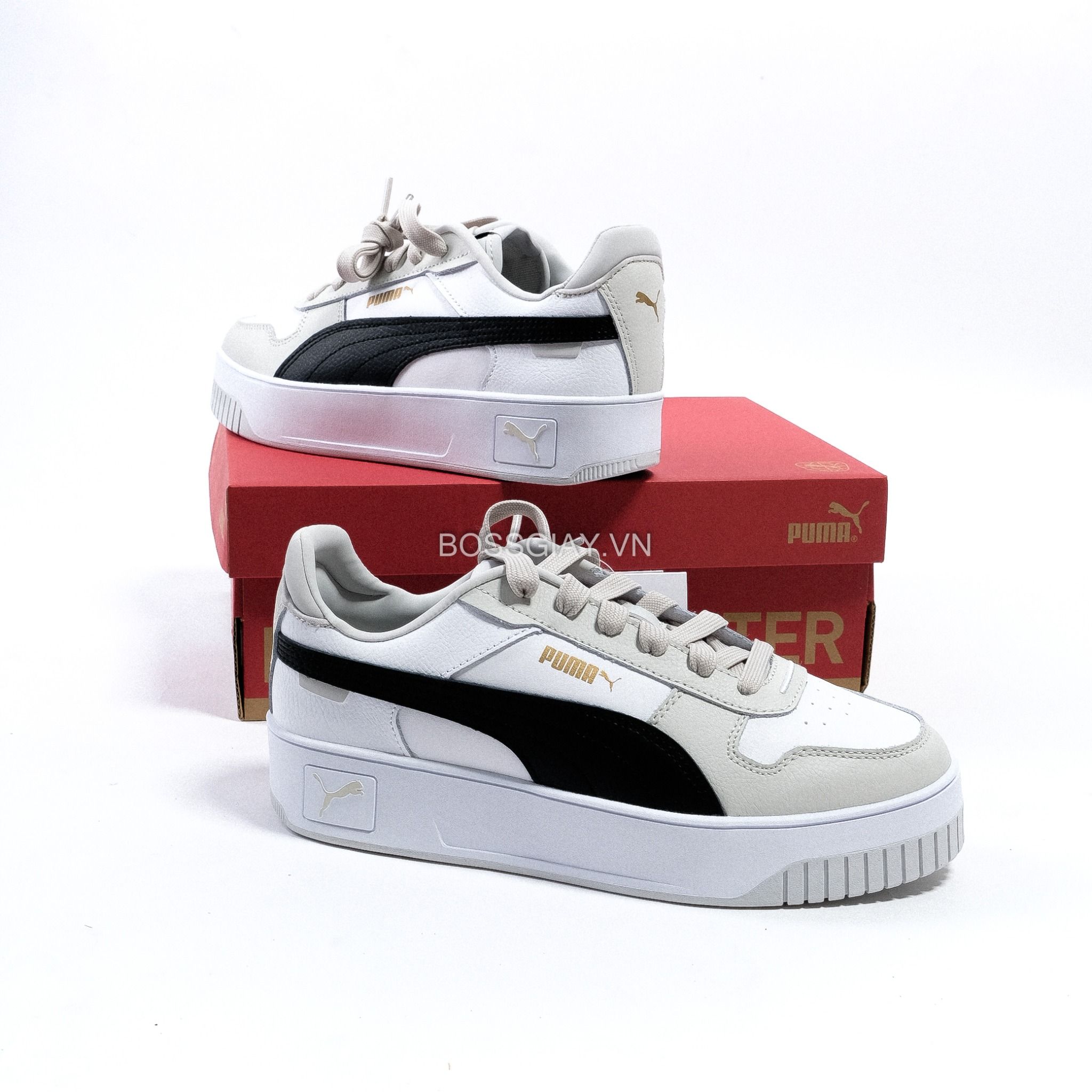  Puma Carina Street White Black Gray 389390 12 