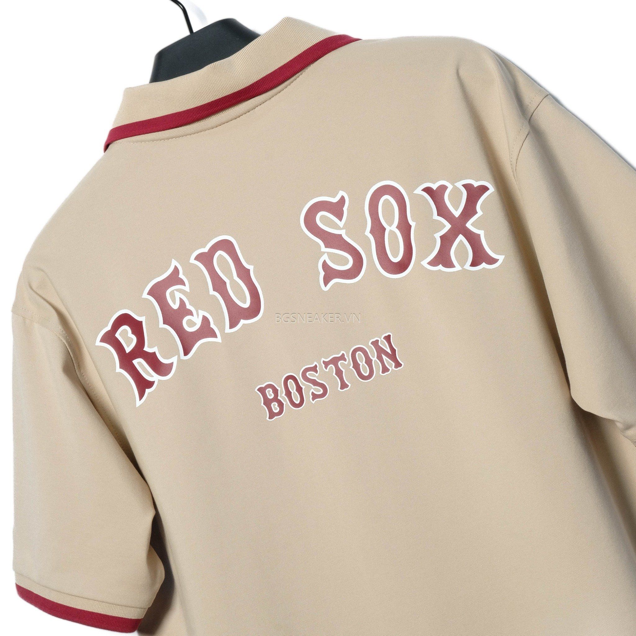  Áo Polo New Era Boston Cream Red 13566321 
