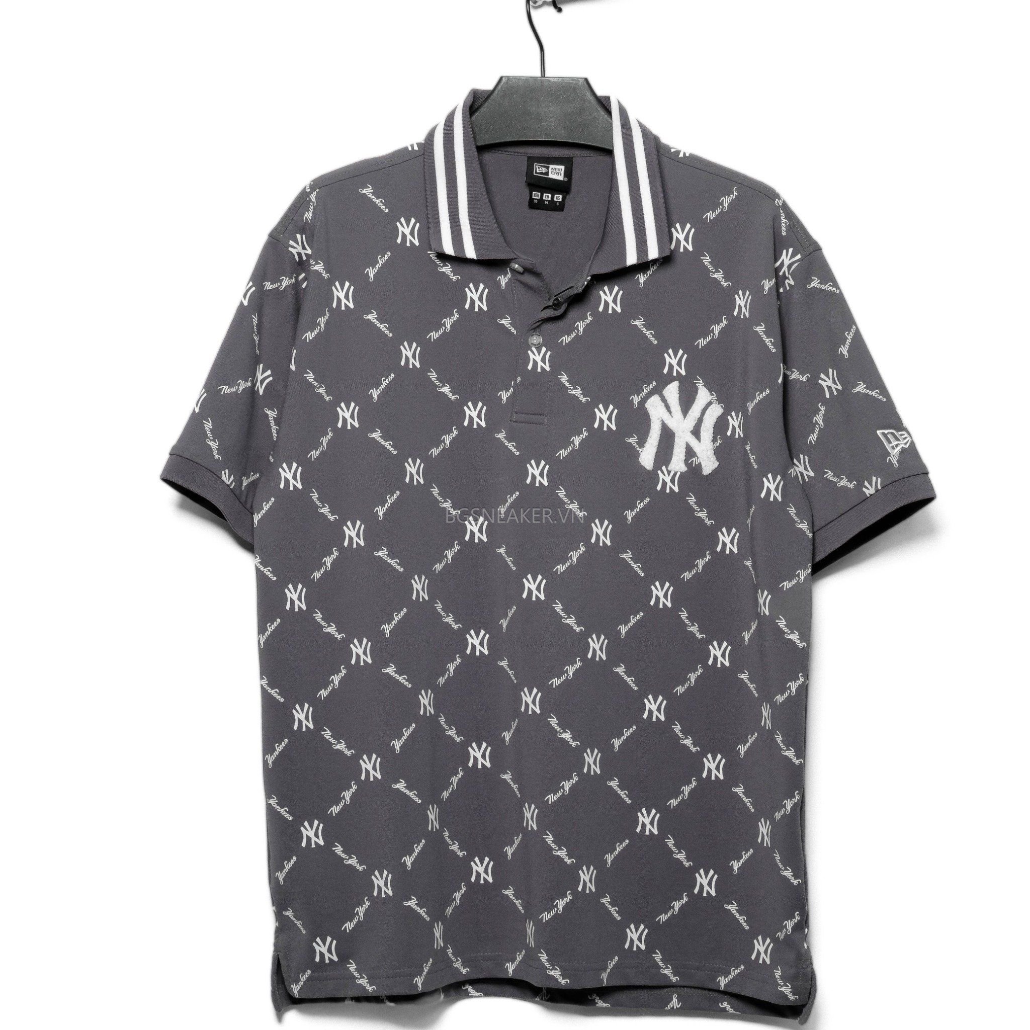  Áo Thun Polo New Era Yankee  Mono Grey 13533557 