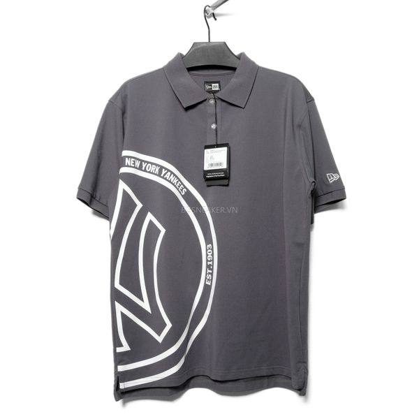  Áo Thun Polo New Era Yankee Grey White 13533671 