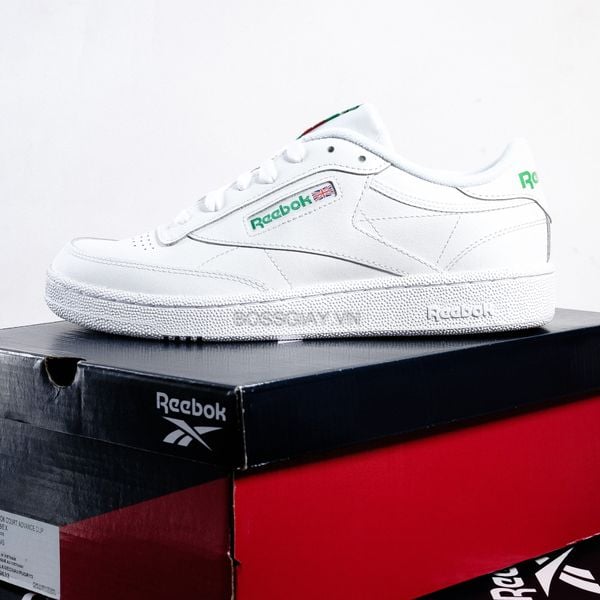  Reebok Club 85 C White Green  AR0456 