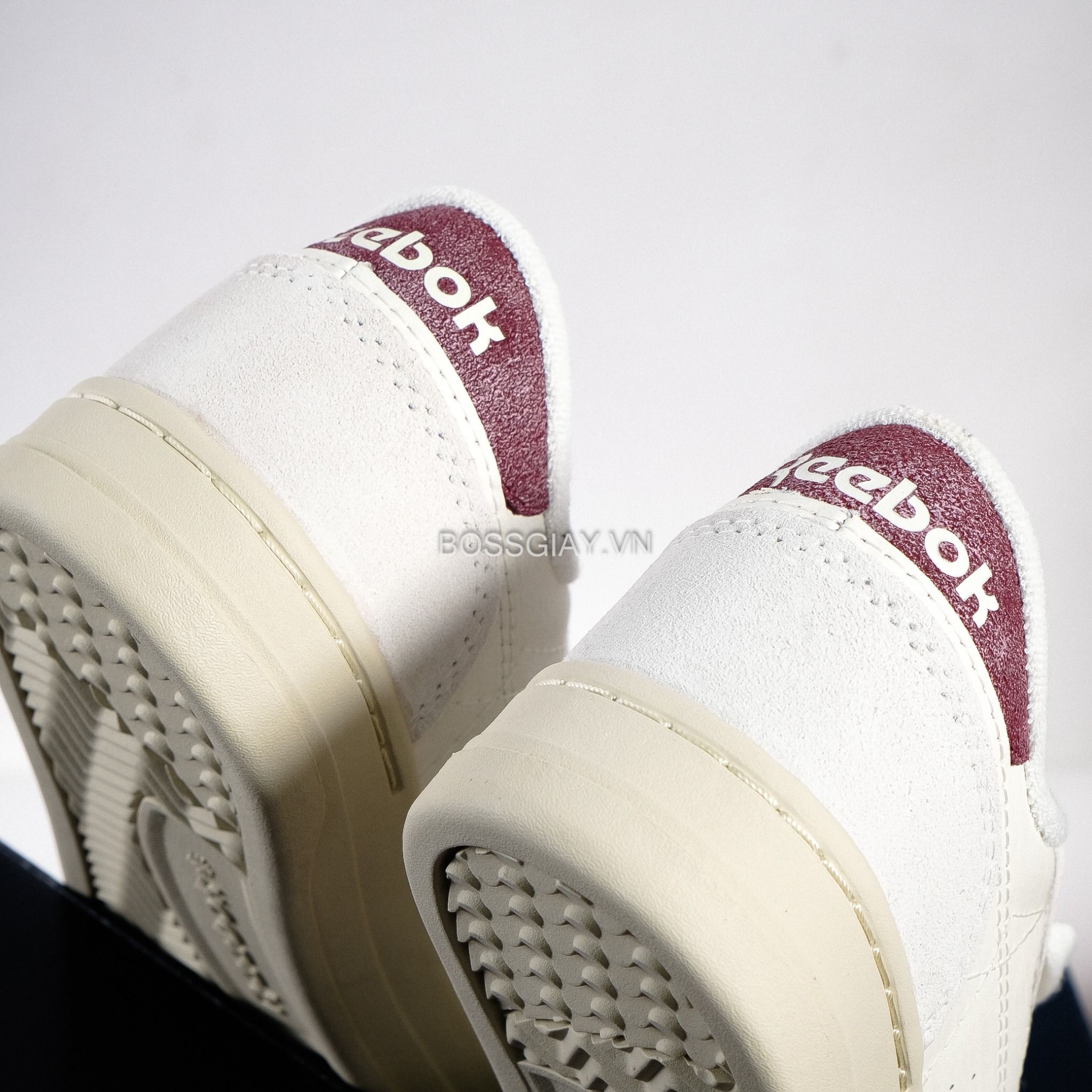  Reebok LT Court Chalk Classic Burgundy   FZ6006 