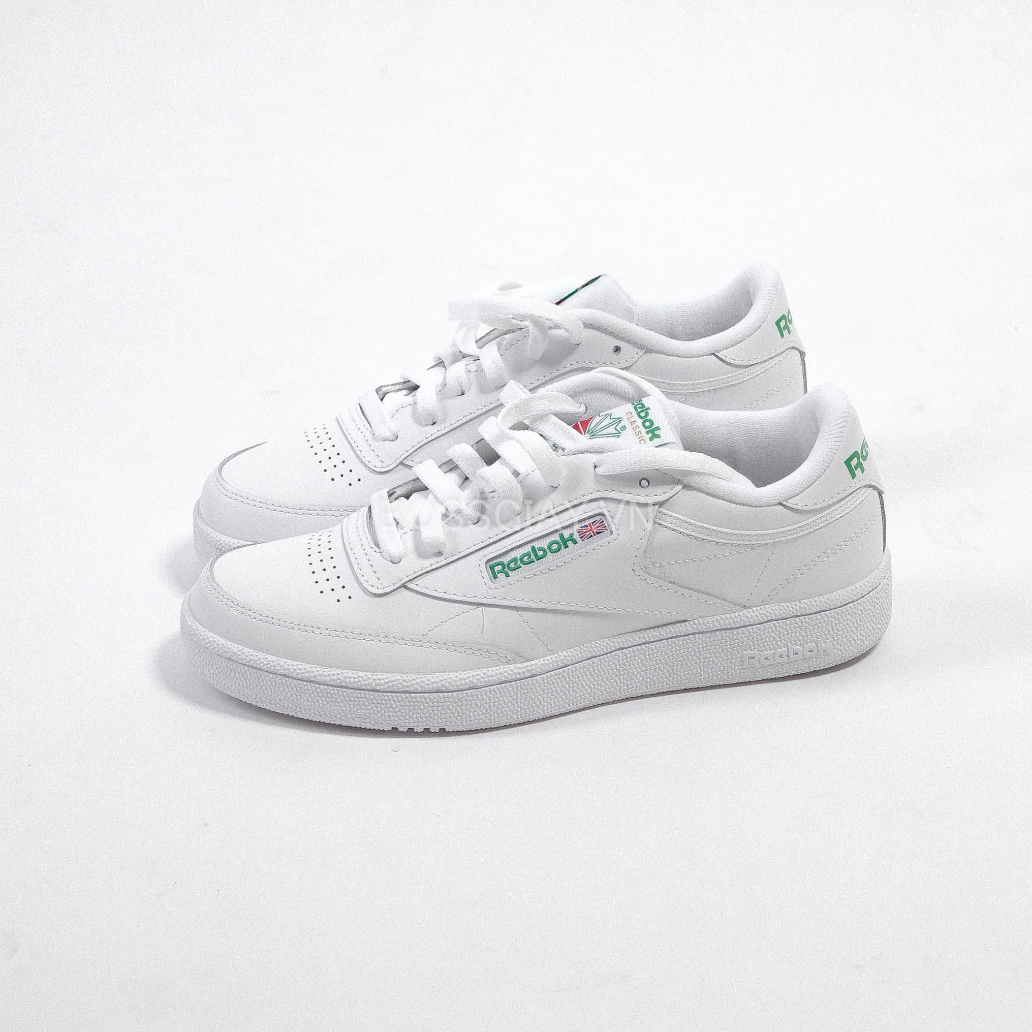  Reebok Club 85 C White Green  AR0456 