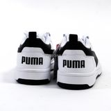  PUMA Rebound V6 Low White Black 392328-02 