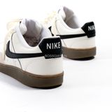  Nike Court Vision Low Shoes Sail Light Brown White Black  FQ8075-133 