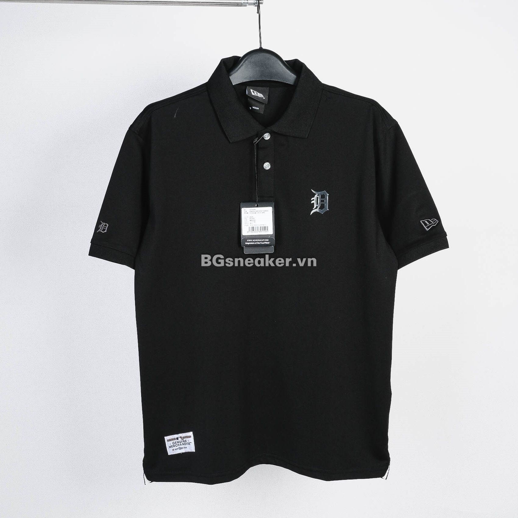  Áo Thun Polo New Era Detroit Full Black  13718759 