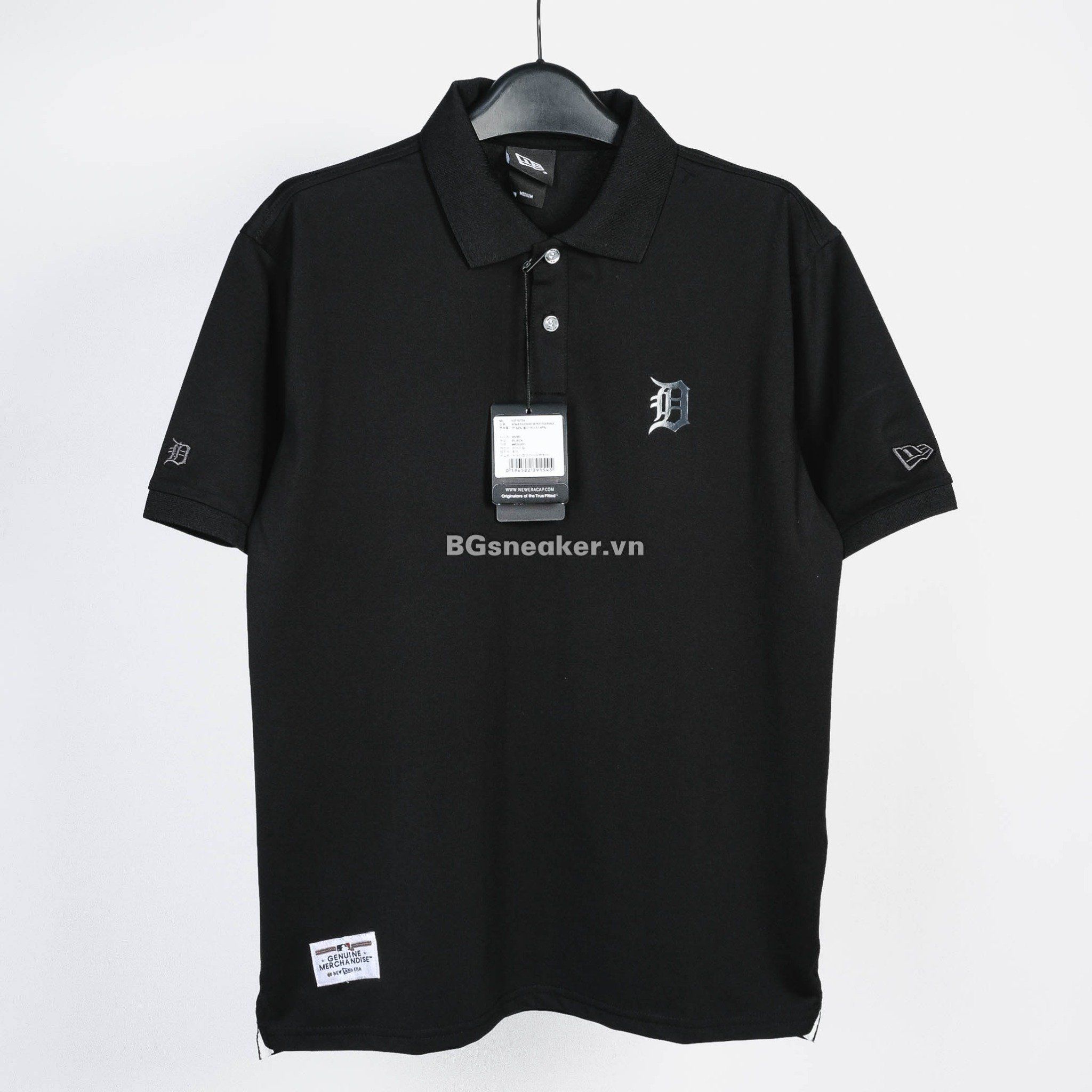  Áo Thun Polo New Era Detroit Full Black  13718759 