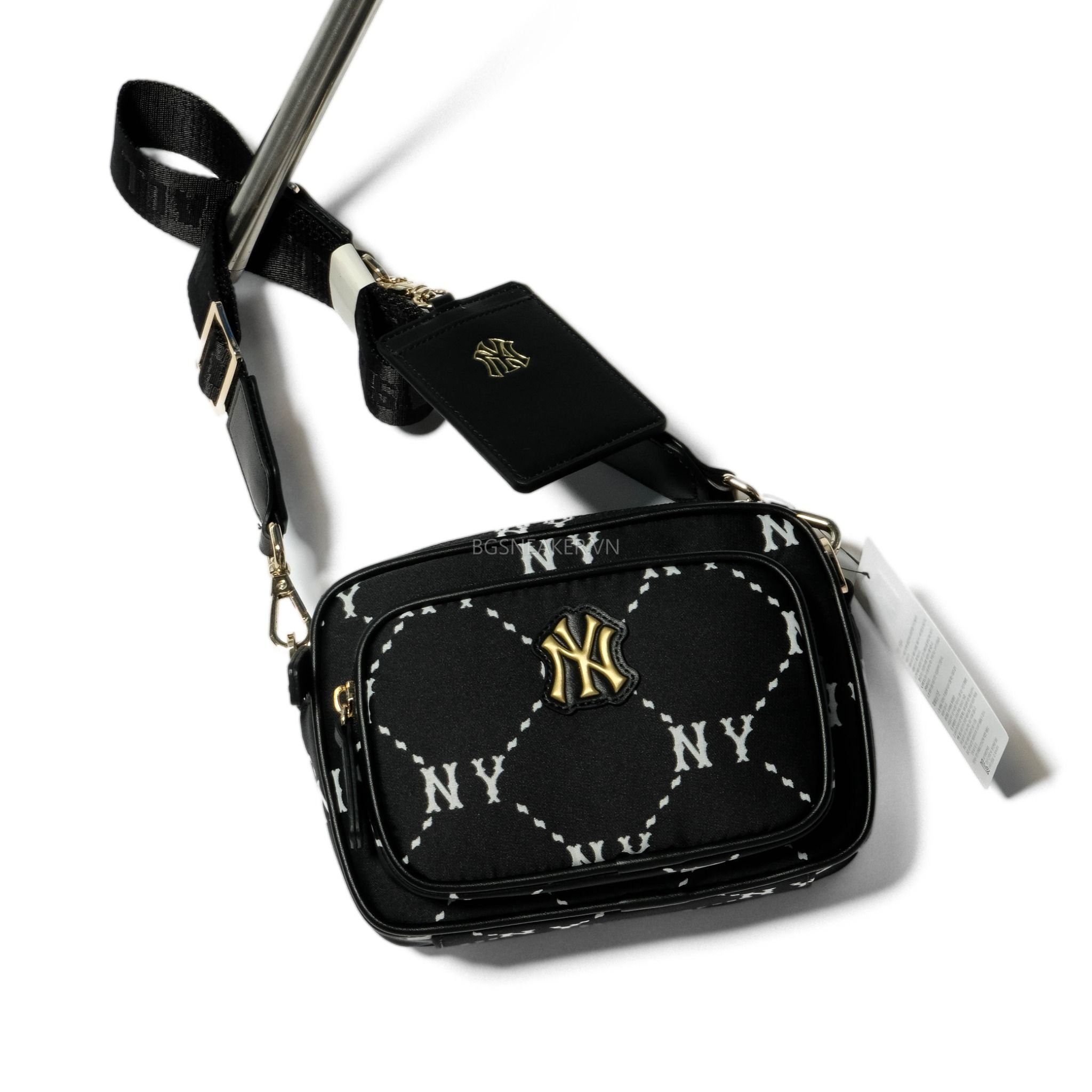  Túi MLB Mono NY BLACK bag 7ACRMD45N GP002 