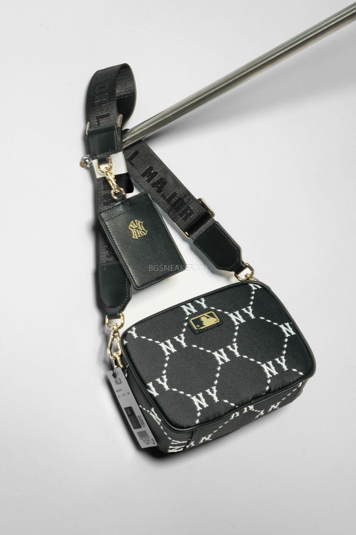  Túi MLB Mono NY BLACK bag 7ACRMD45N GP002 
