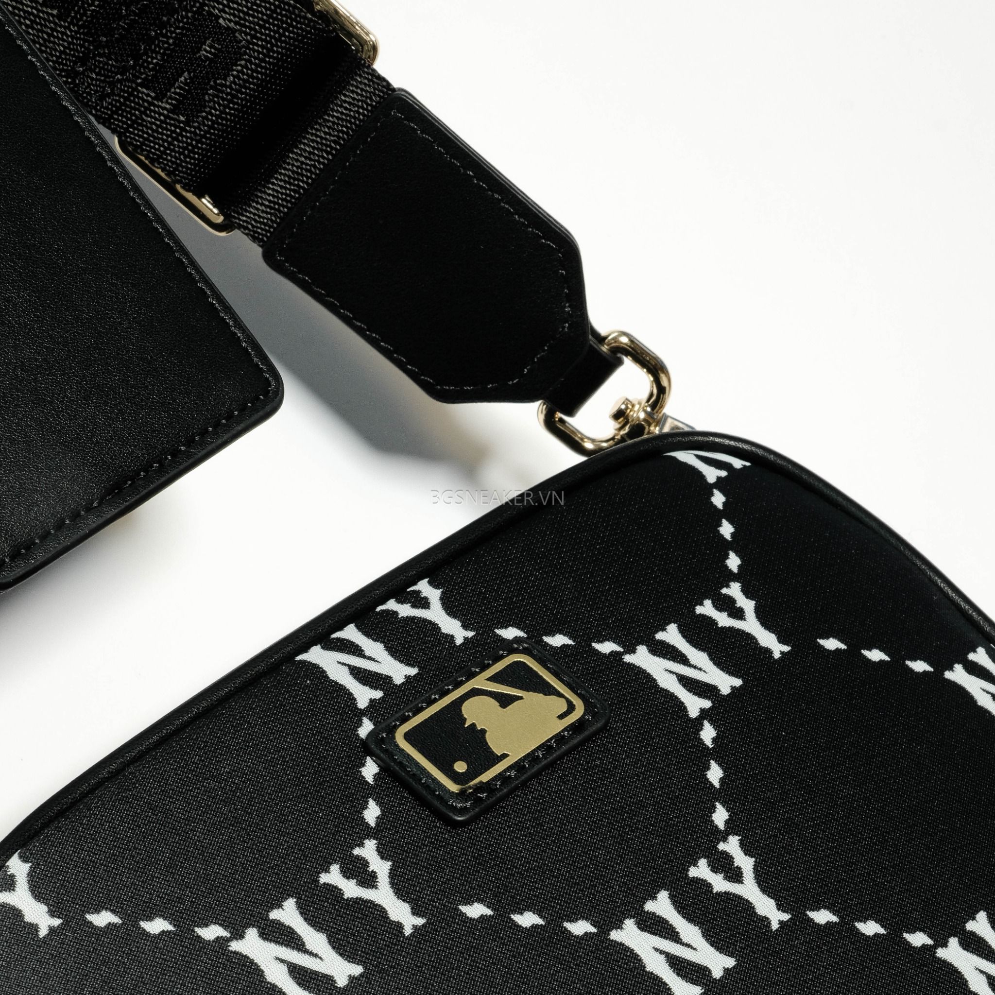  Túi MLB Mono NY BLACK bag 7ACRMD45N GP002 