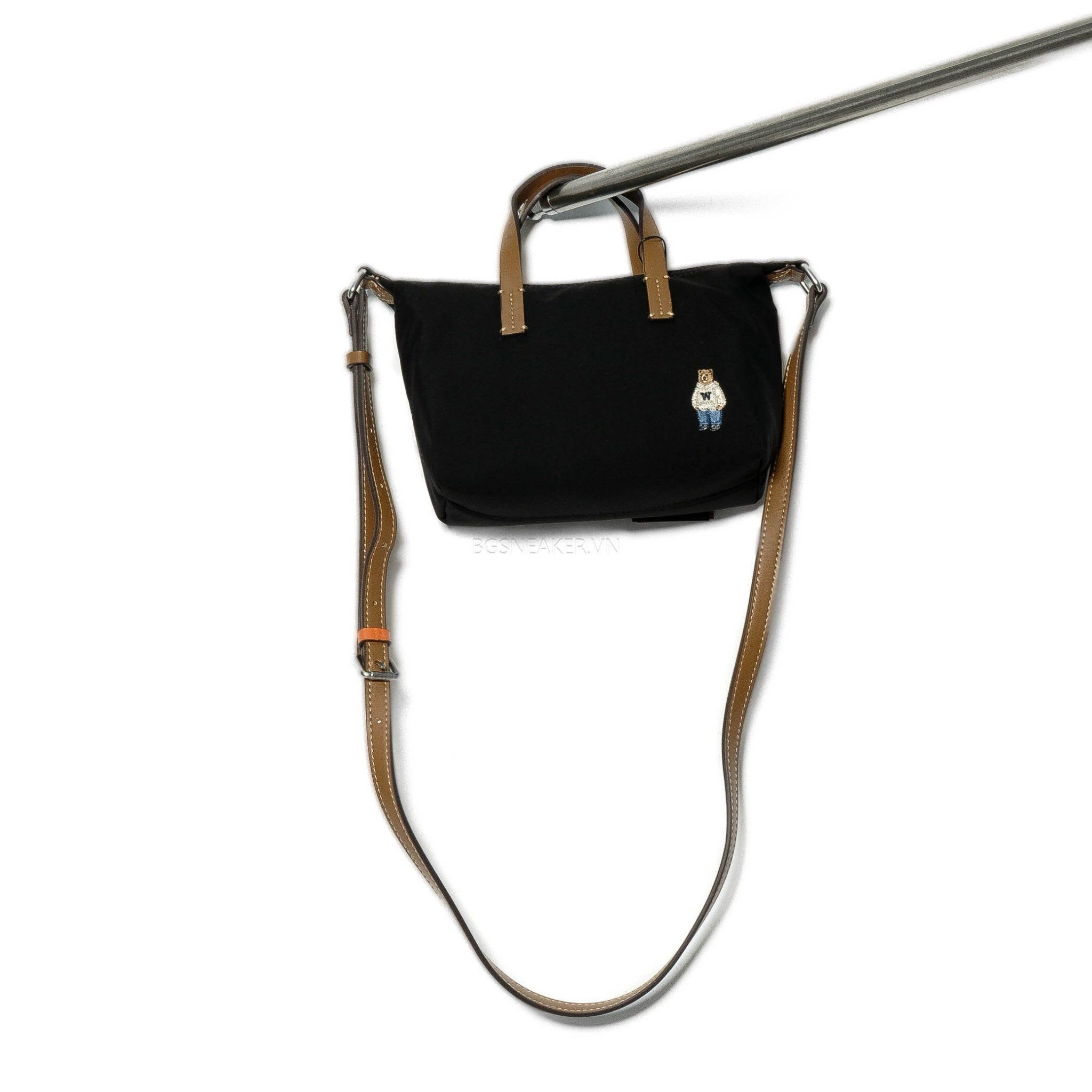  Túi WHOAU Steve 2 Way Mini Cross Bag WHBGF2313A 3 BLACK 