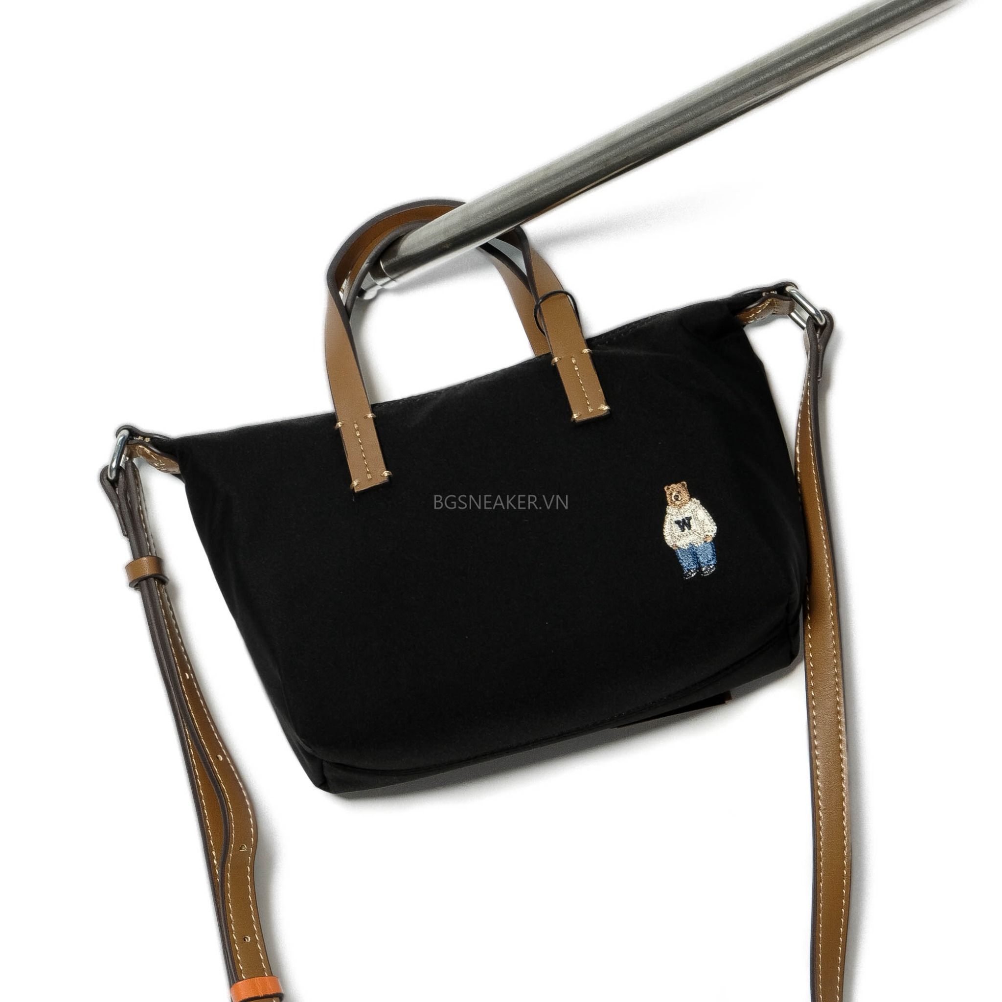 Túi WHOAU Steve 2 Way Mini Cross Bag WHBGF2313A 3 BLACK 