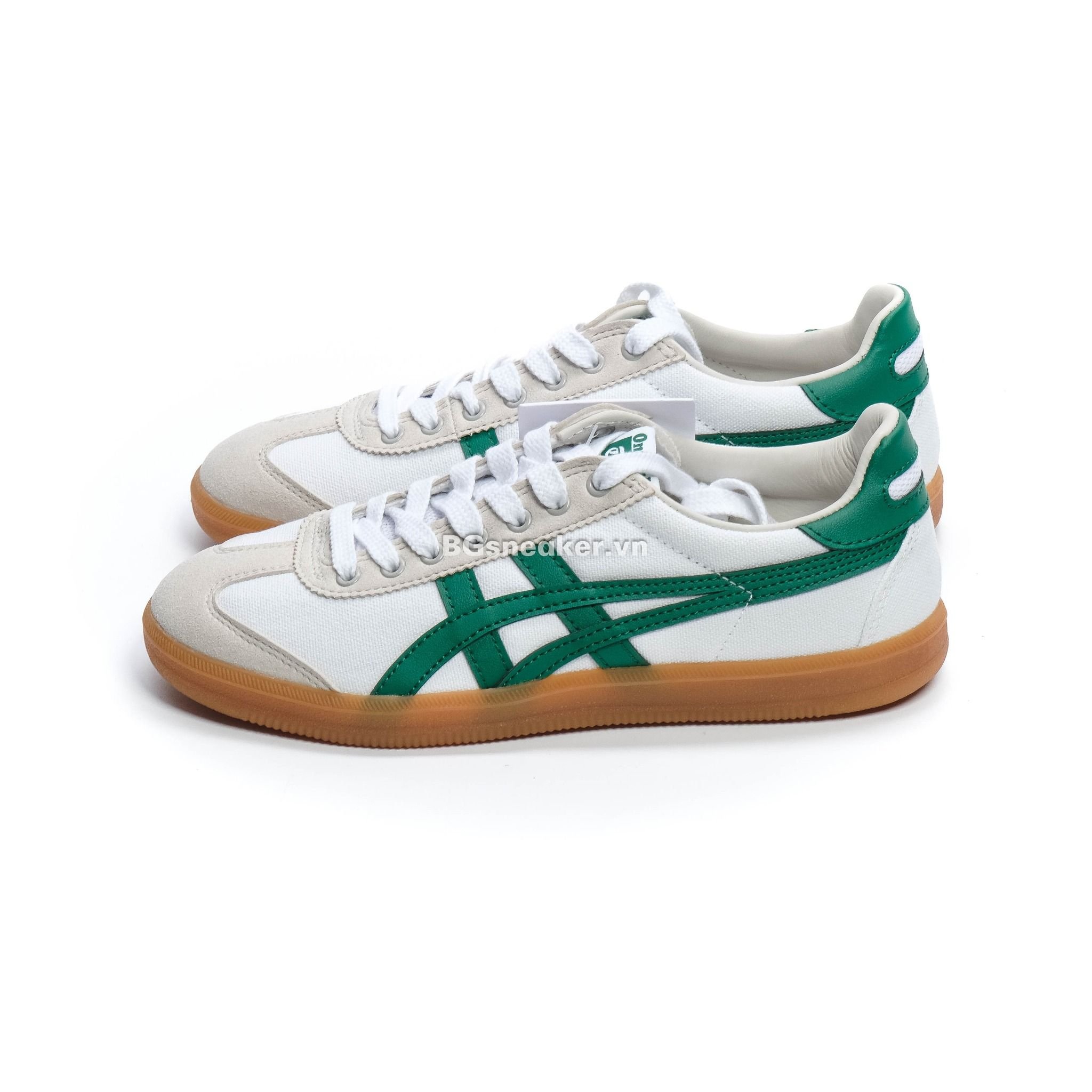  Giày ONITSUKA TIGER TOKUTEN WHITE GREEN GUM 1183C291-100 