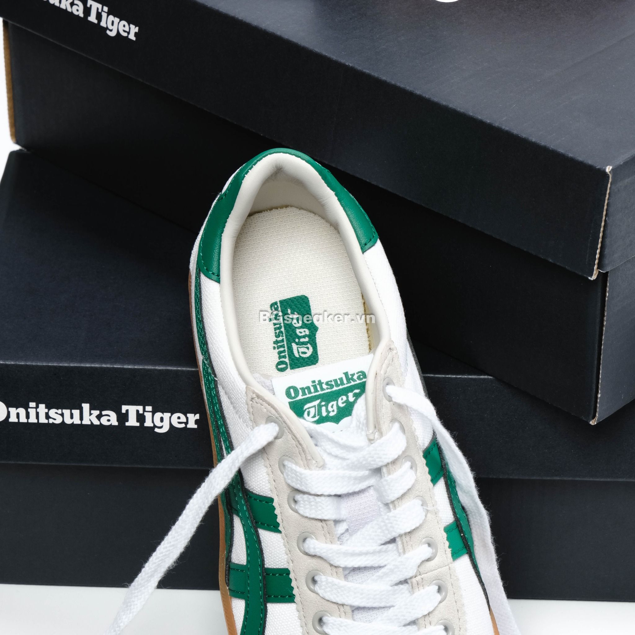  Giày ONITSUKA TIGER TOKUTEN WHITE GREEN GUM 1183C291-100 