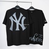  Áo thun New Era New York Yankees Oversized Logo Essential Đen 60431450 