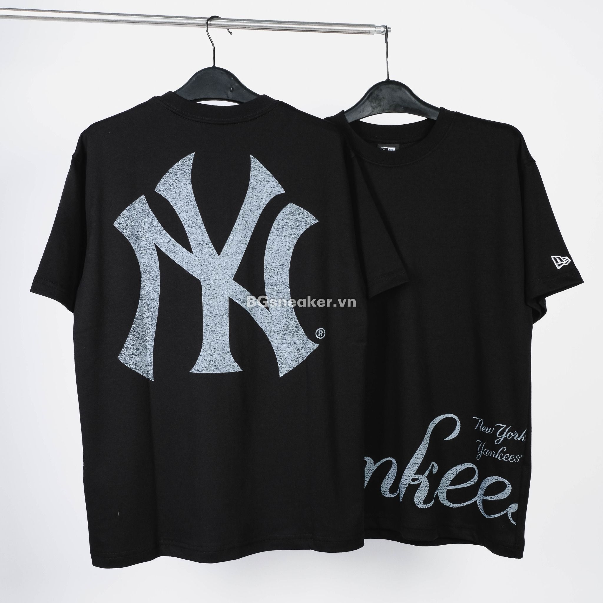  Áo thun New Era New York Yankees Oversized Logo Essential Đen 60431450 