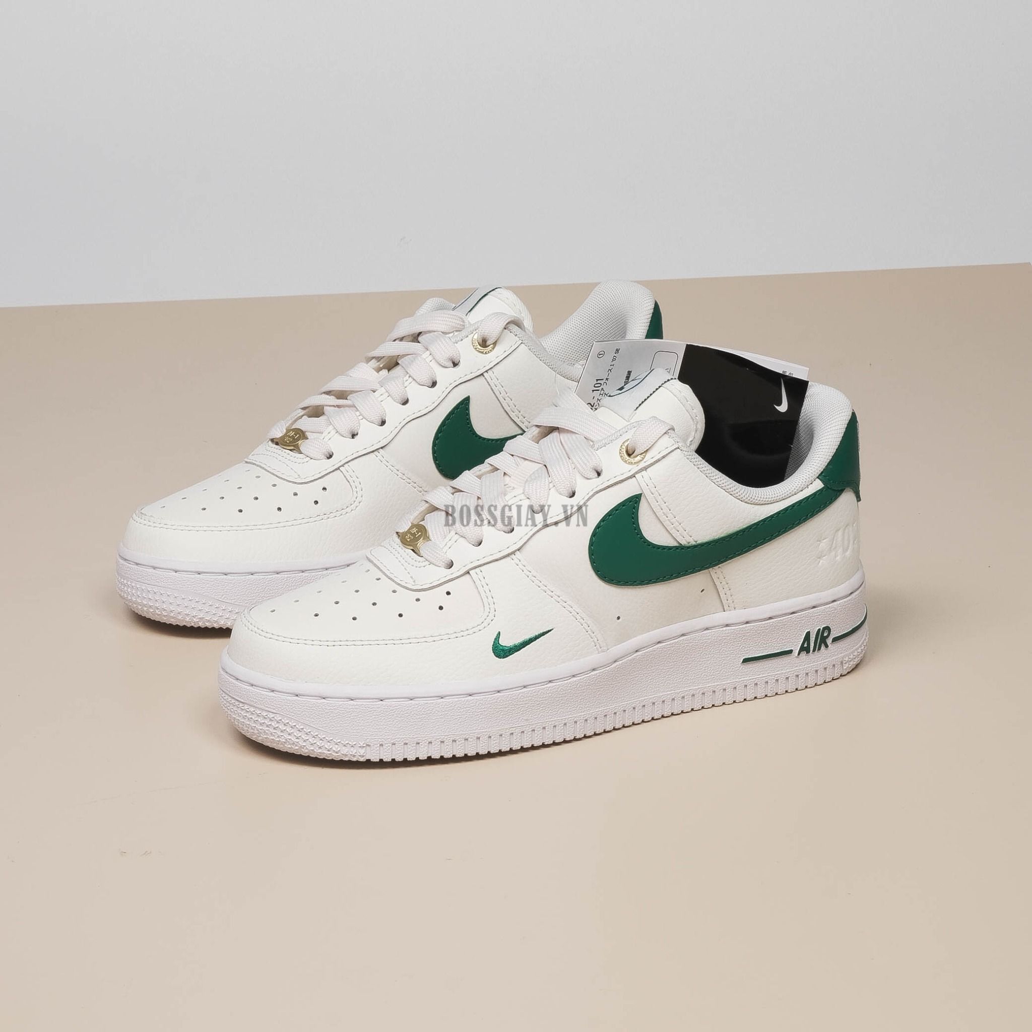 Nike Air Force 1 Low Sail/Malachite-White-Metallic Gold DQ7658-101 For Sale â Sneaker Hello