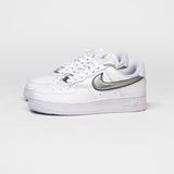  [ DD1523-100 ] Nike Air Force 1 07 Essential White Metallic Silver 