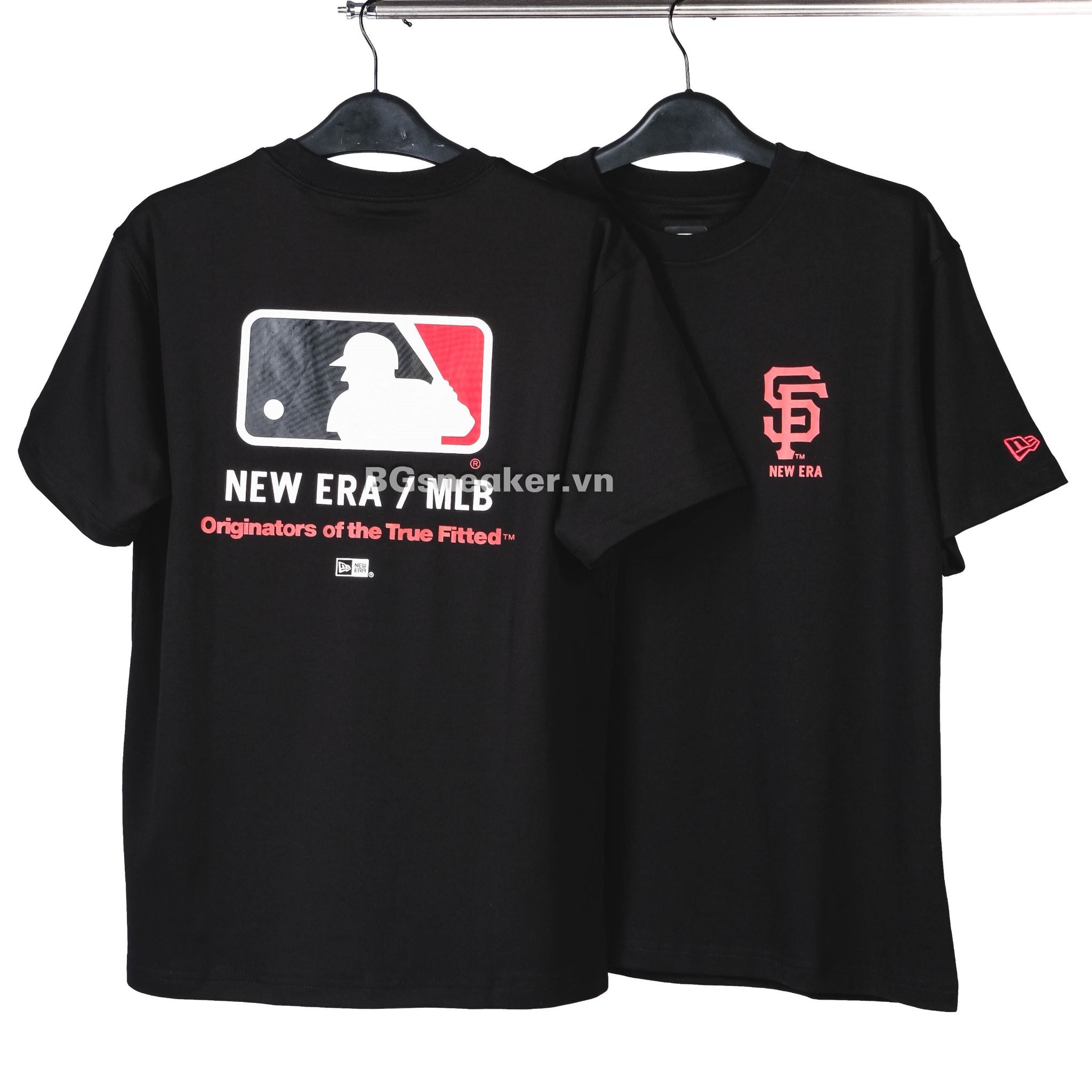  Áo Thun New Era MLB Black  Big Logo 14405335 