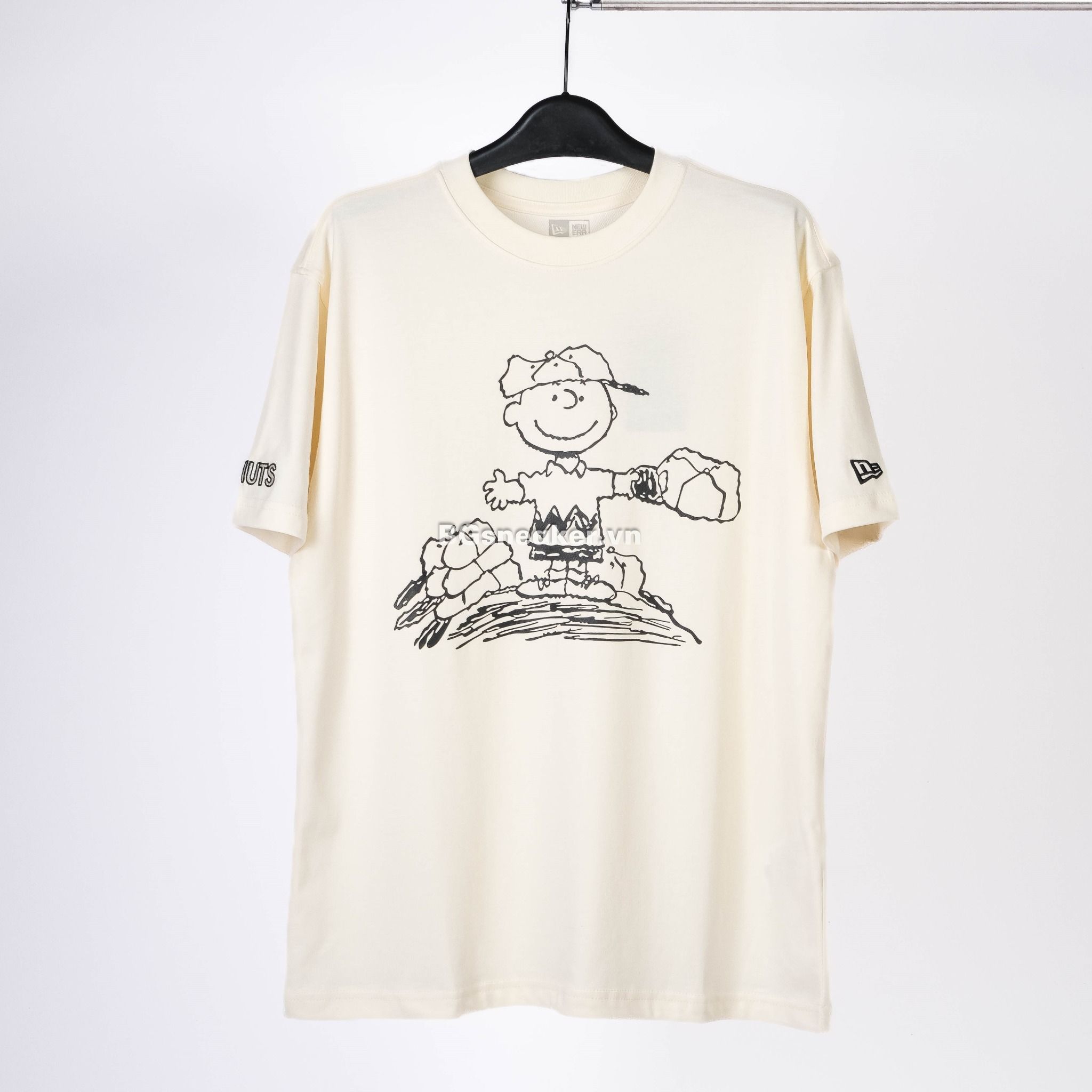  Áo Thun New Era White Cream PEANUTS  14124665 