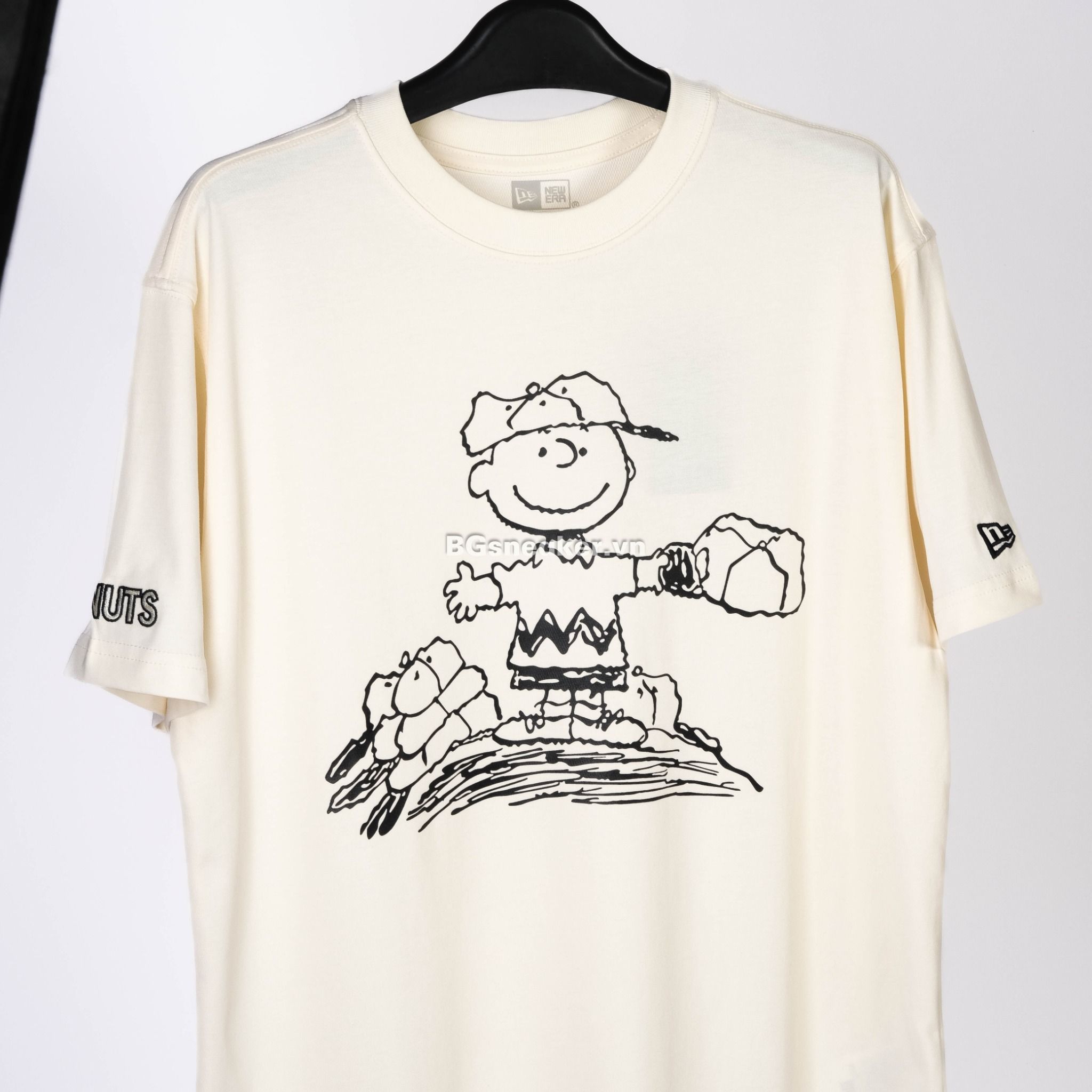  Áo Thun New Era White Cream PEANUTS  14124665 