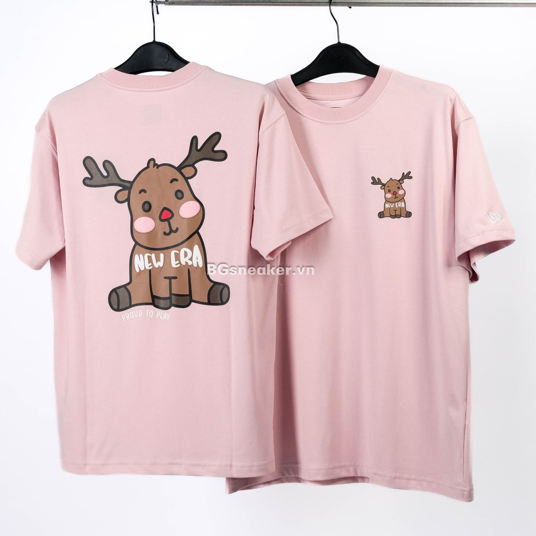  Áo Thun New Era Xmas Pink 14112248 