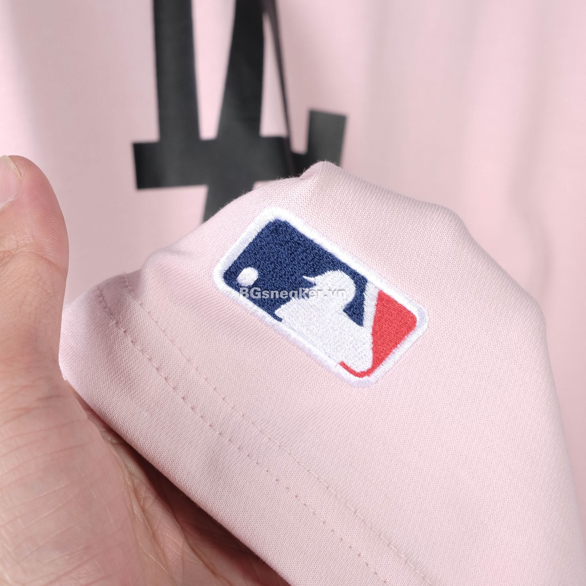  Áo Thun New Era LA Pink Black Basic 12147609 