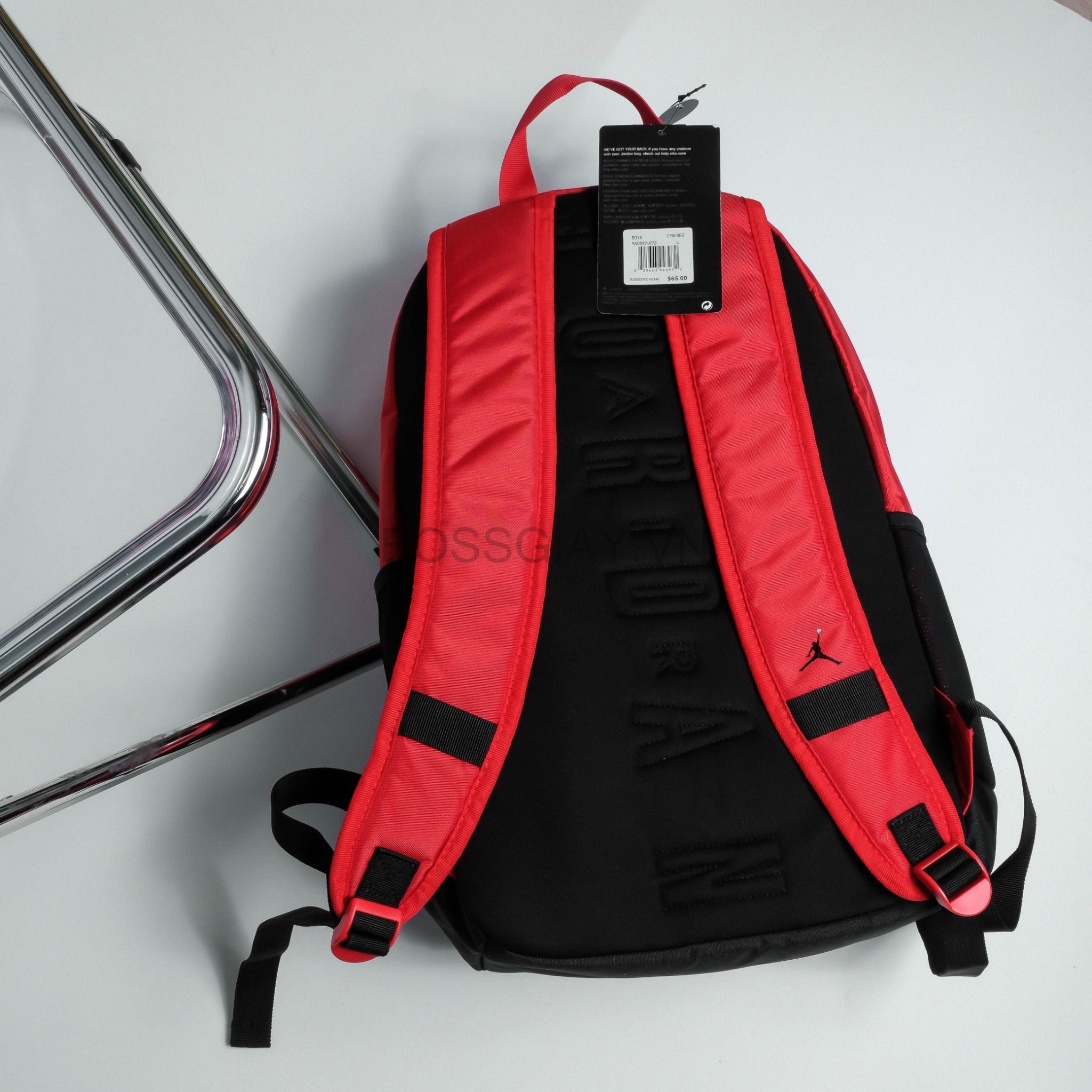  [ 9A0692-023 ]  Jordan Sport Backpack RED 
