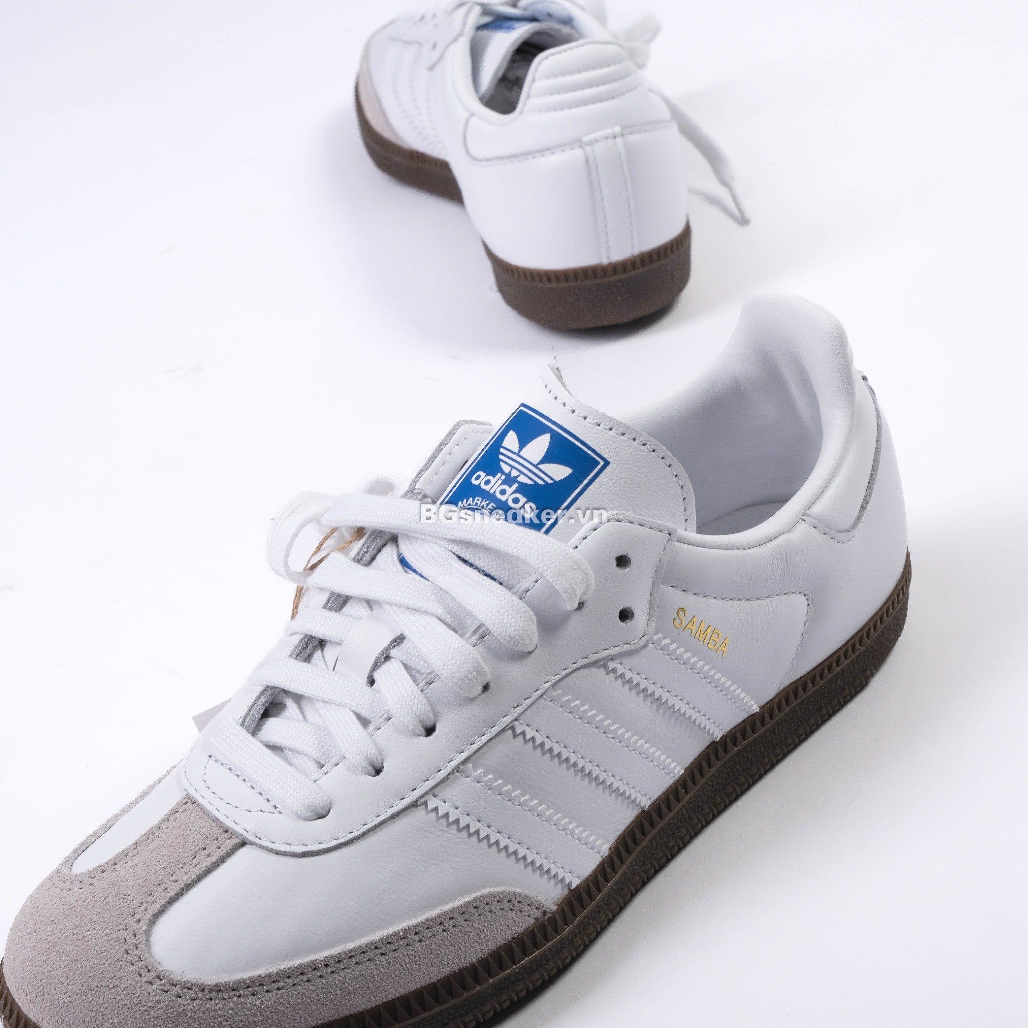  Giày Adidas Samba OG 'White' [ IE3439 ] 