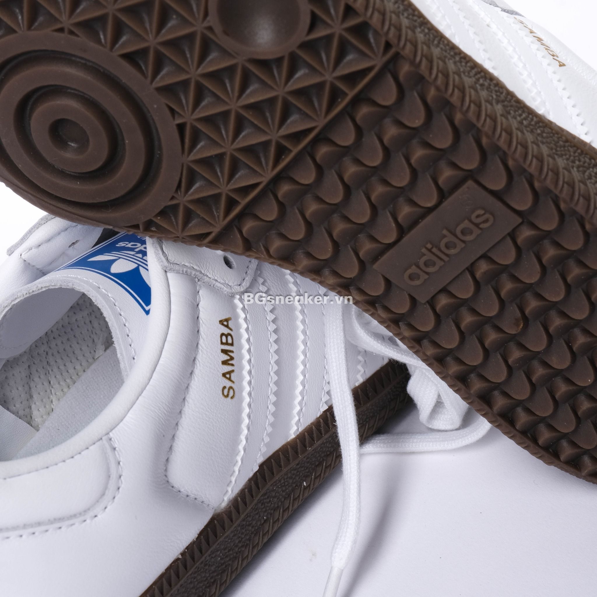  Giày Adidas Samba OG 'White' [ IE3439 ] 