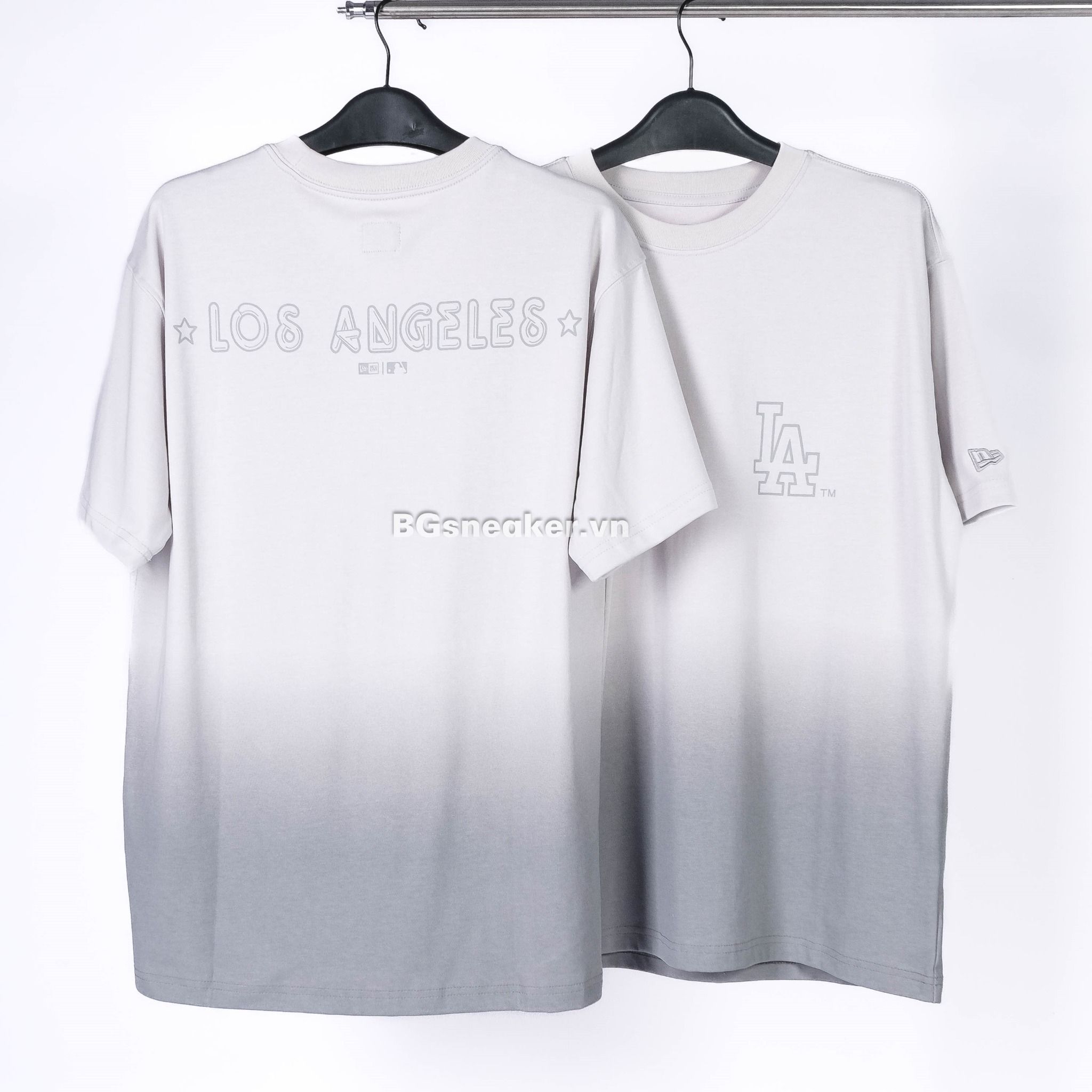 Áo Thun New Era LA Gradient Grey White 14341300 