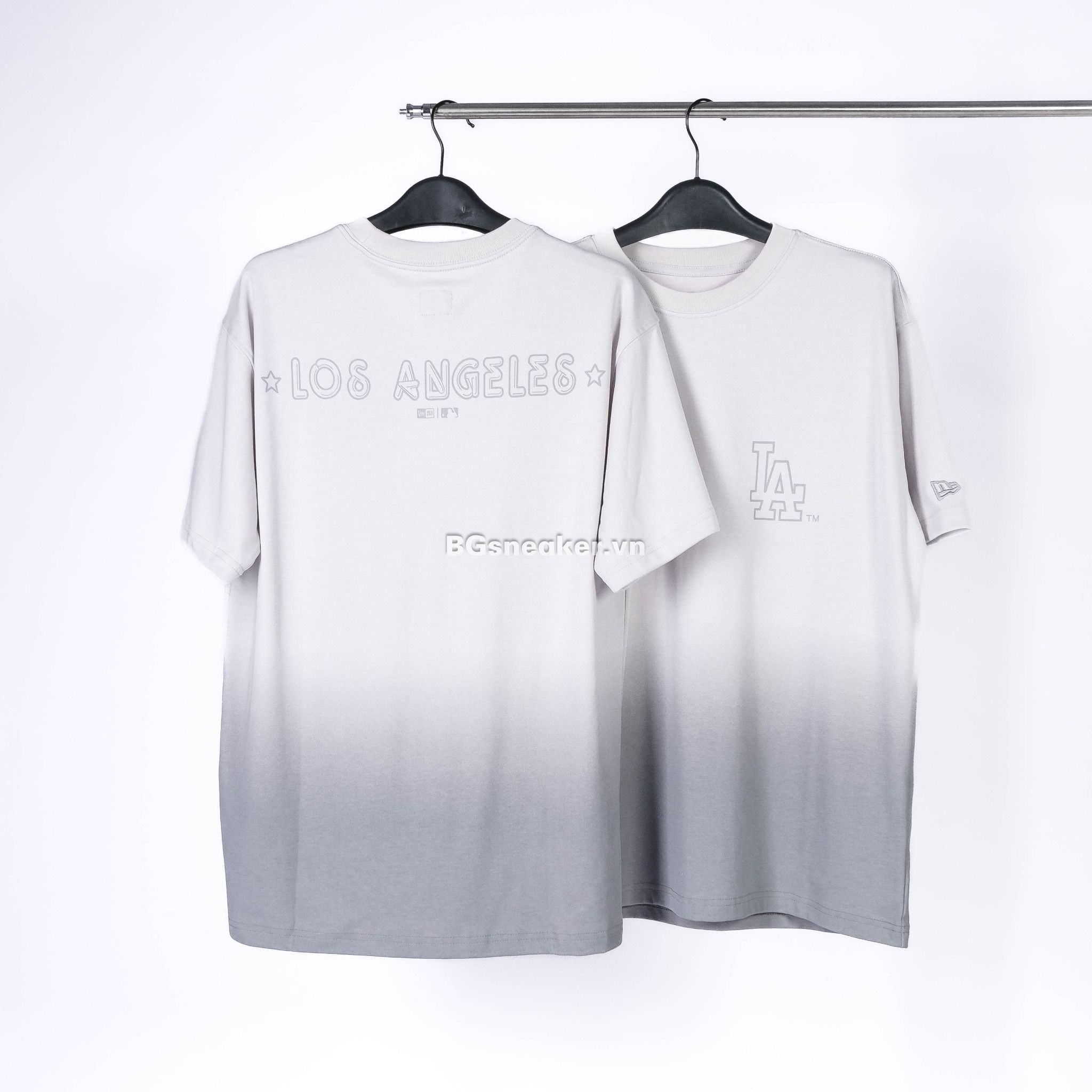  Áo Thun New Era LA Gradient Grey White 14341300 
