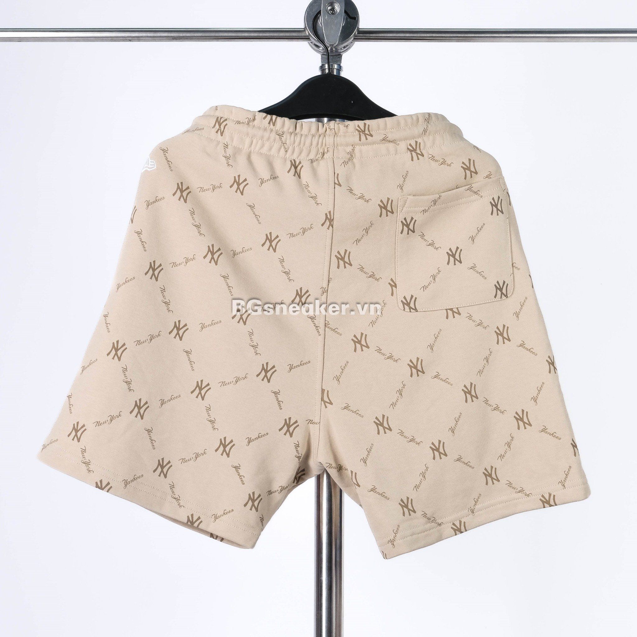  Quần Short New Era Lettering Logo Monogram NY 'Brown 19500199 