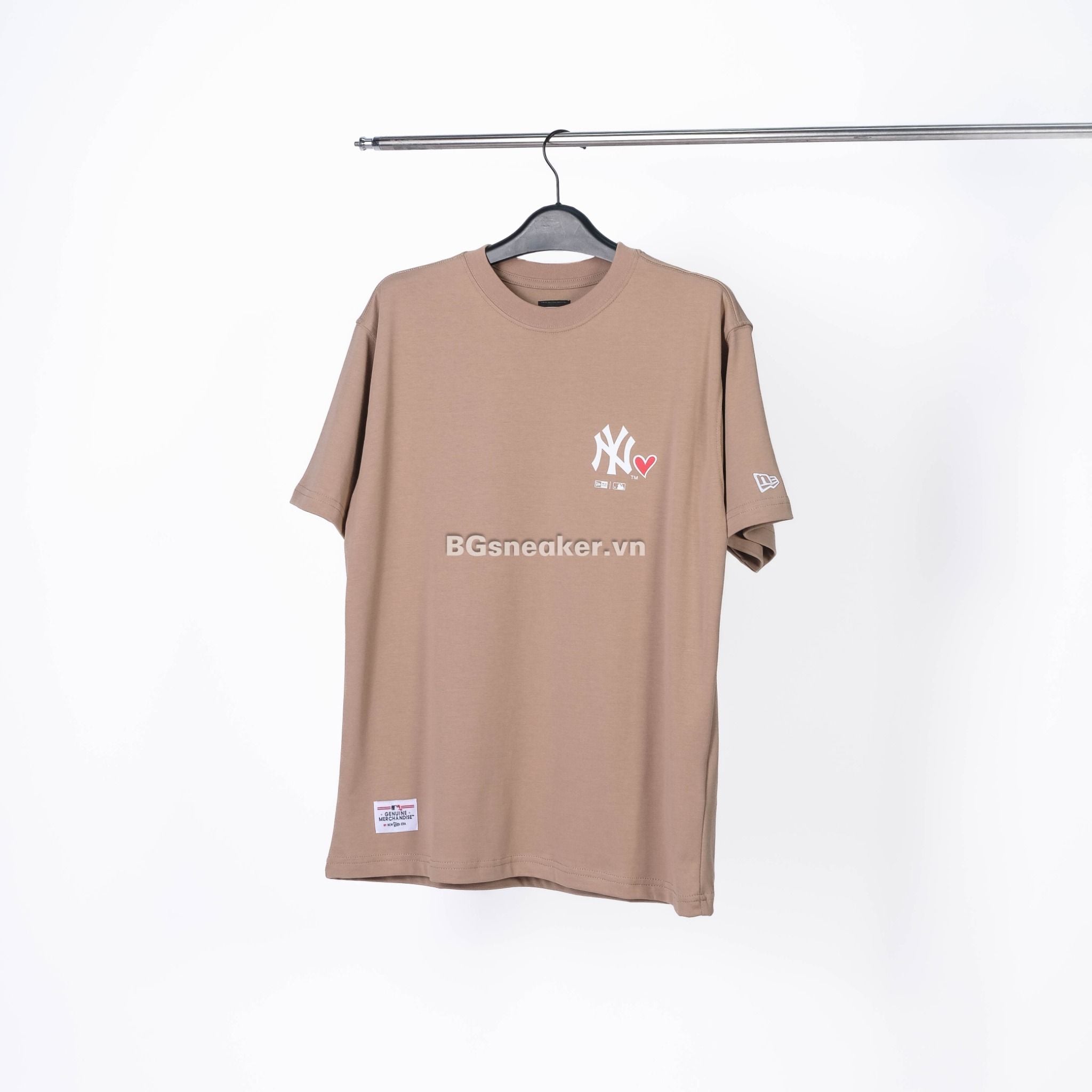  Áo Thun New Era NY Brown Love Heart 14387843 