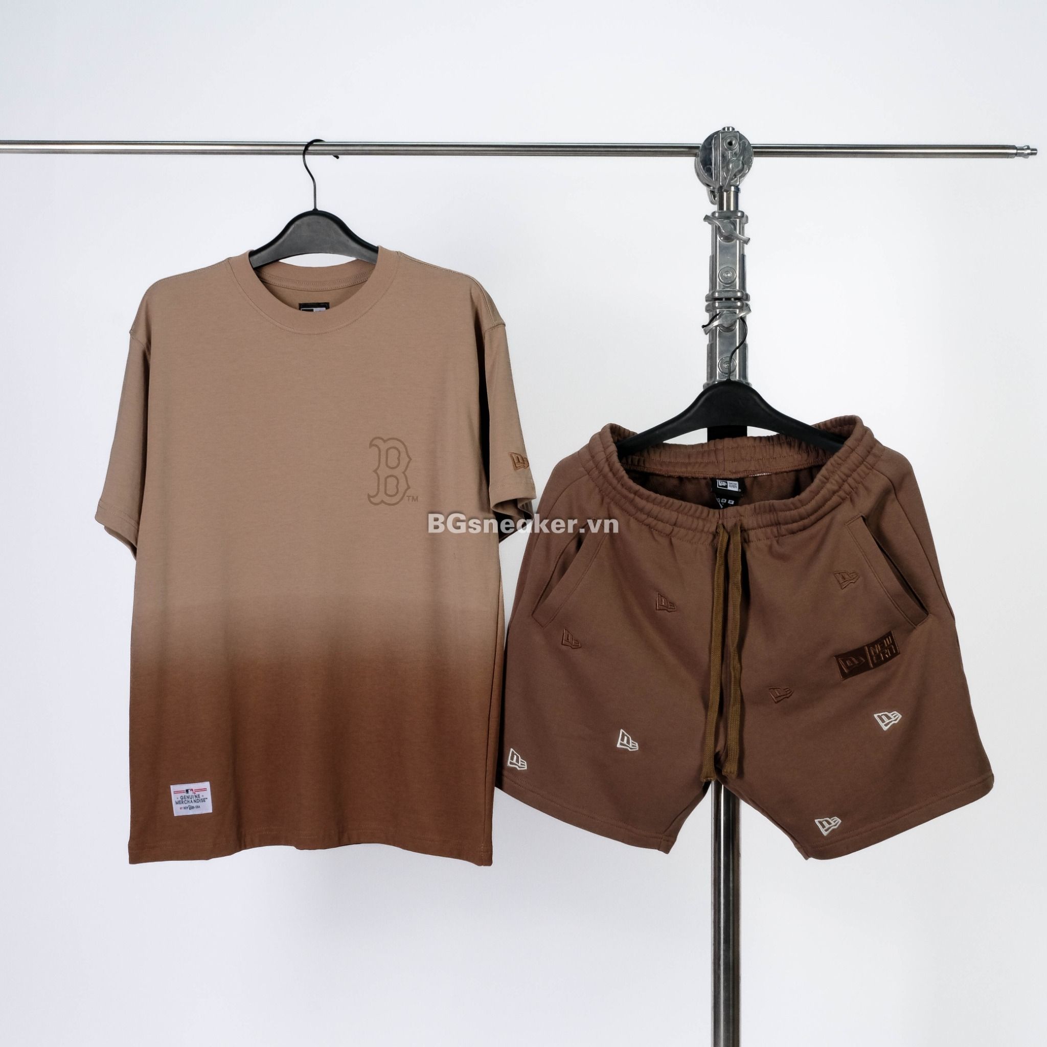  Quần Short  New Era Multi Logo Brown  14187408 