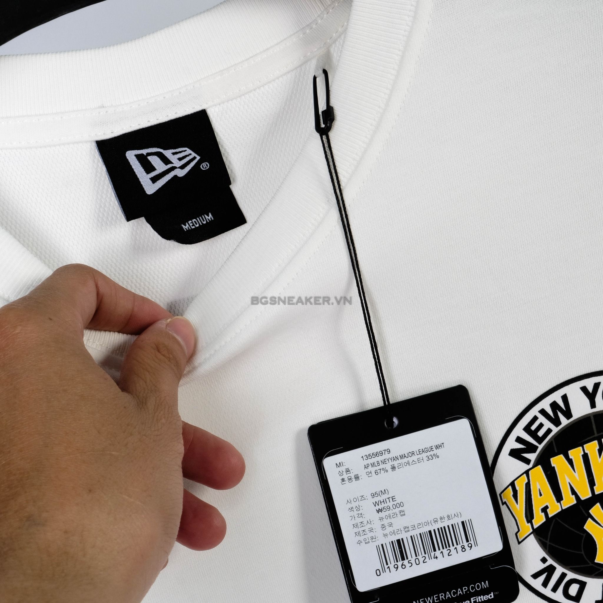 Áo Thun New Era Major White 13556979 