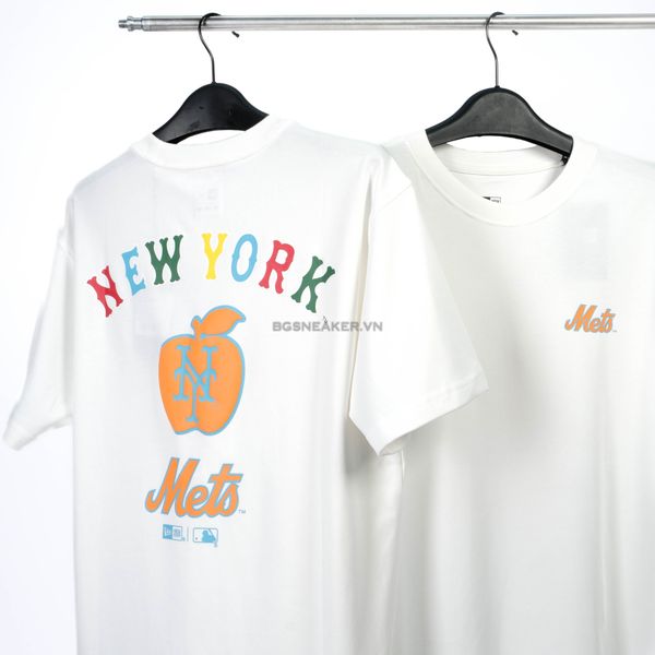  Áo Thun  NEW ERA NEW YORK APPLE METS WHITE  14413058 